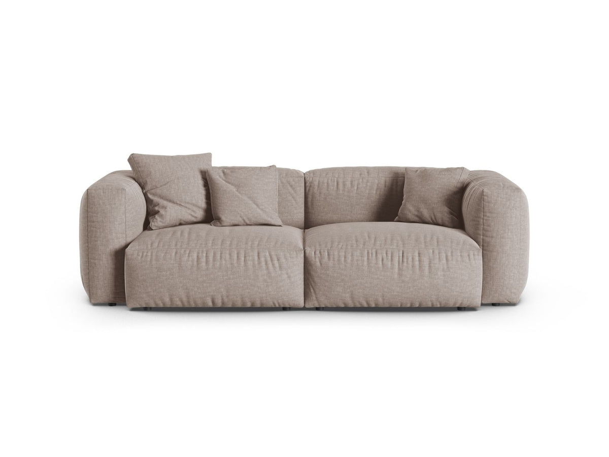 Sofa 3-osobowa XL MARTINA ciemnobeżowy – Micadoni