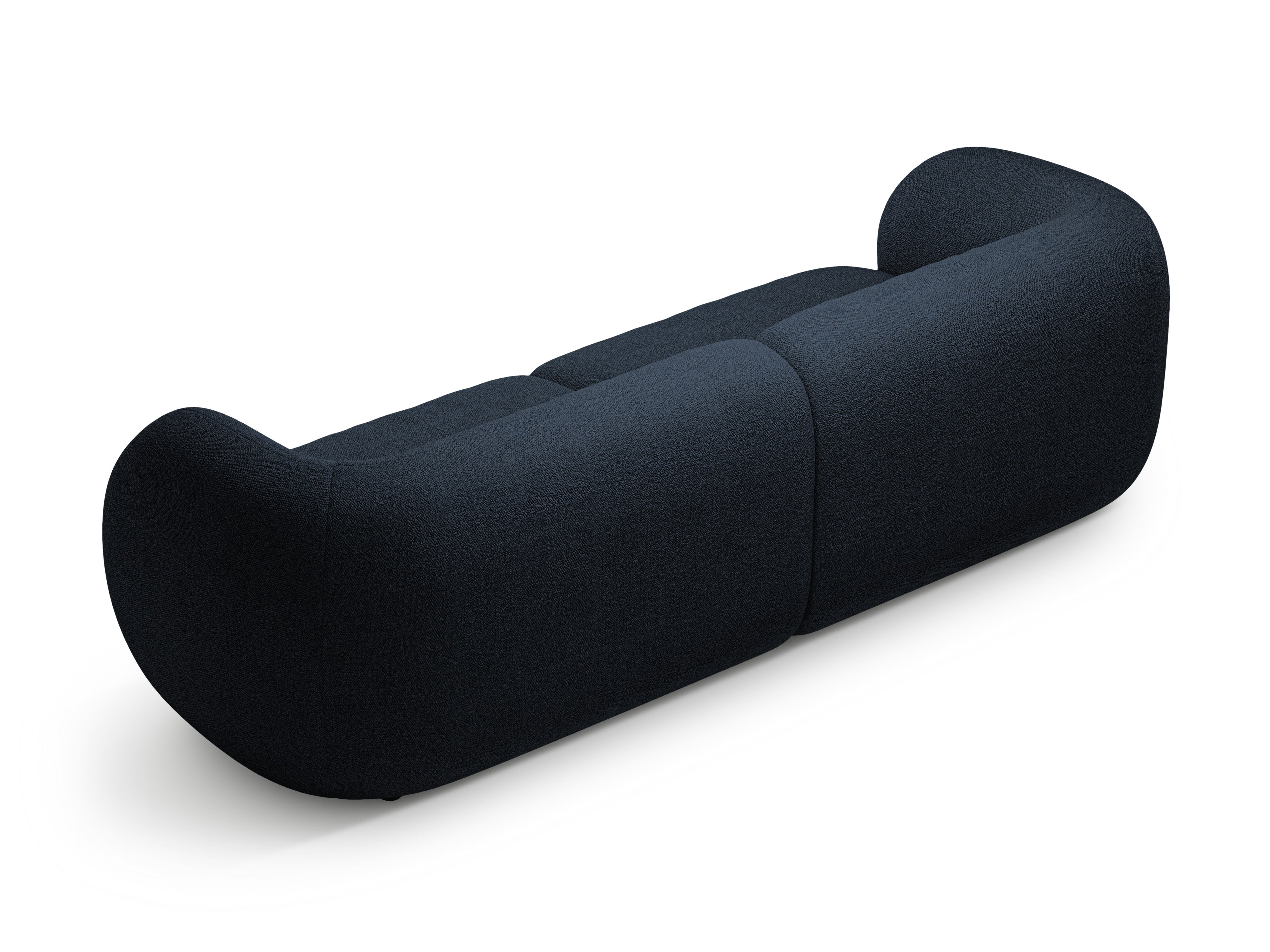 4-seater KATE sofa in navy boucle