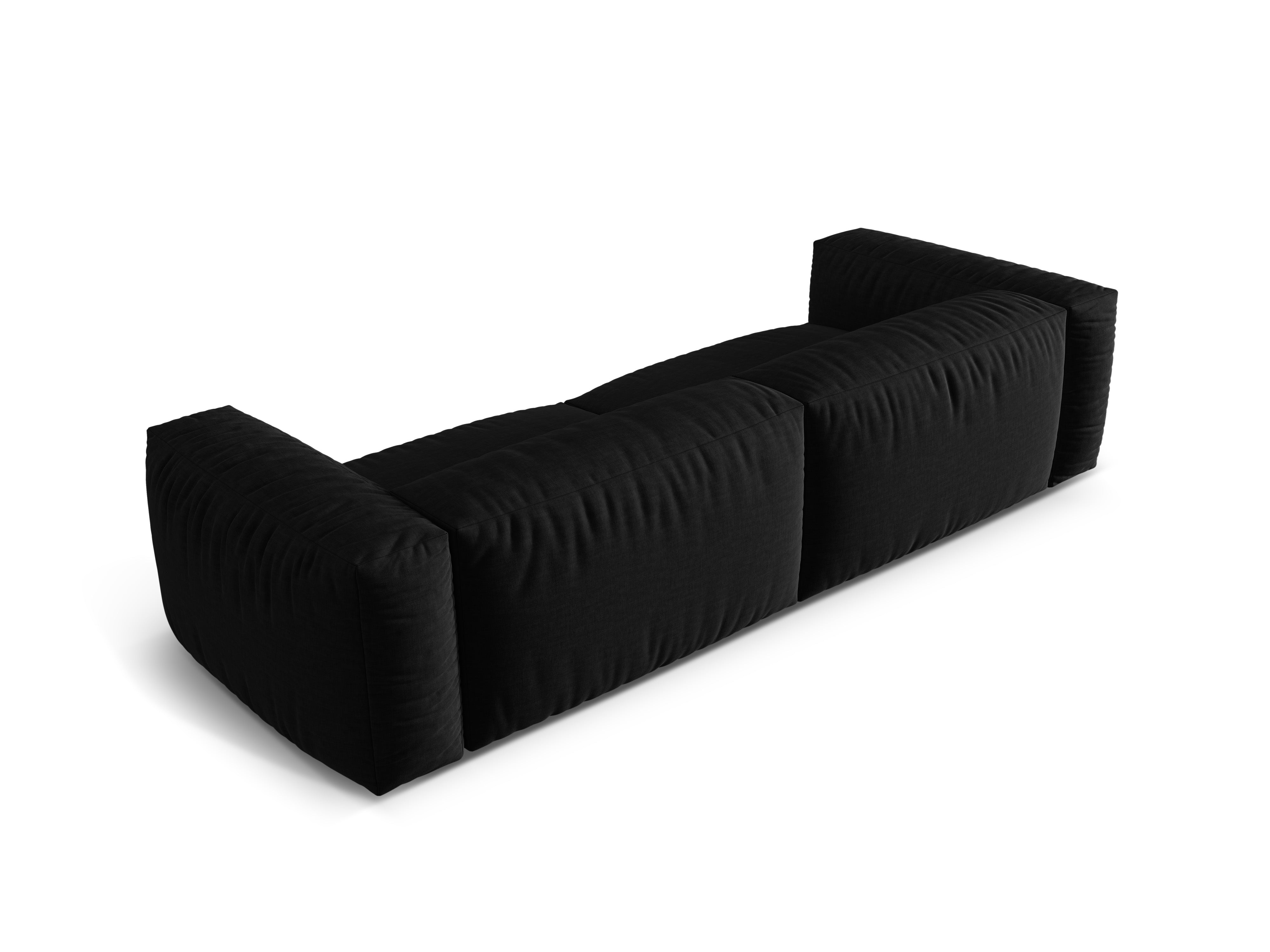 4-person sofa Martina Black