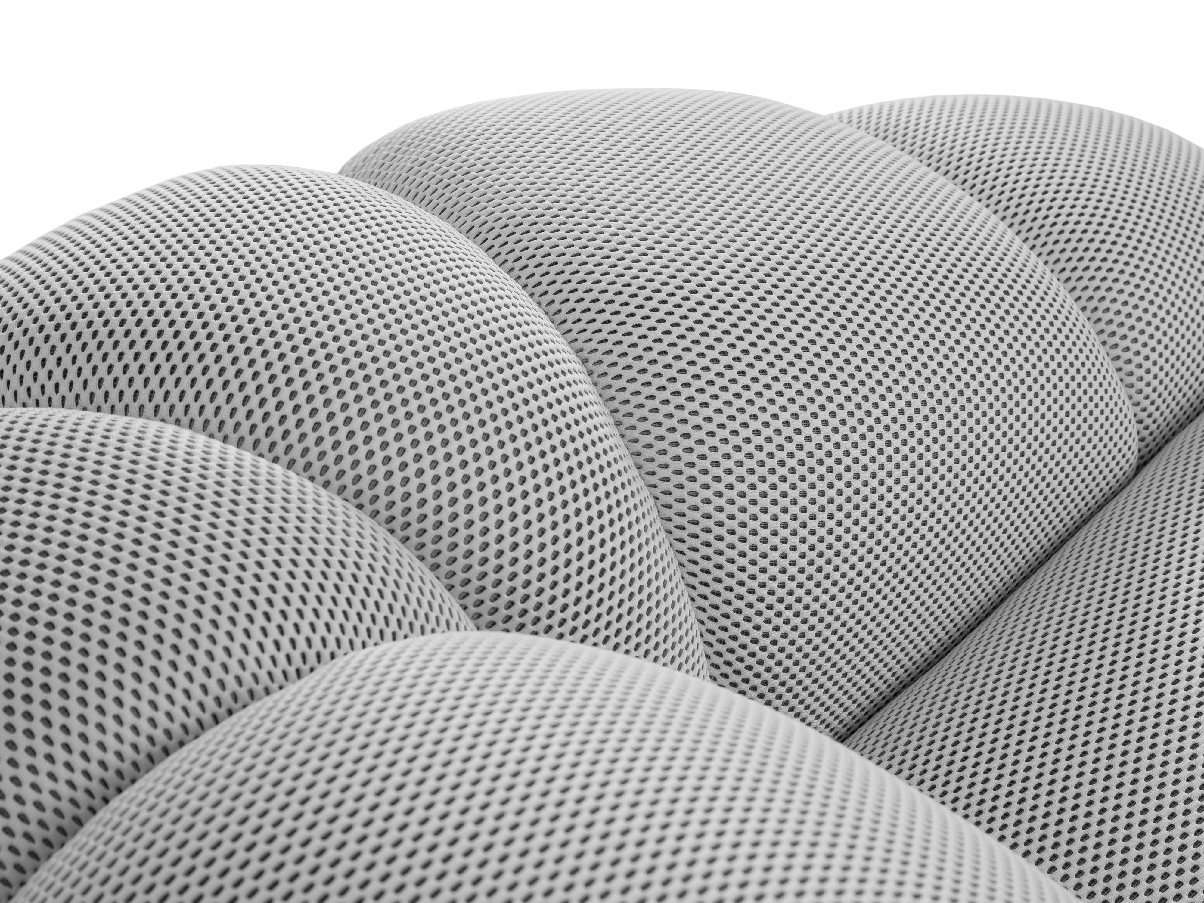 4-seater Sofa DIANA silver