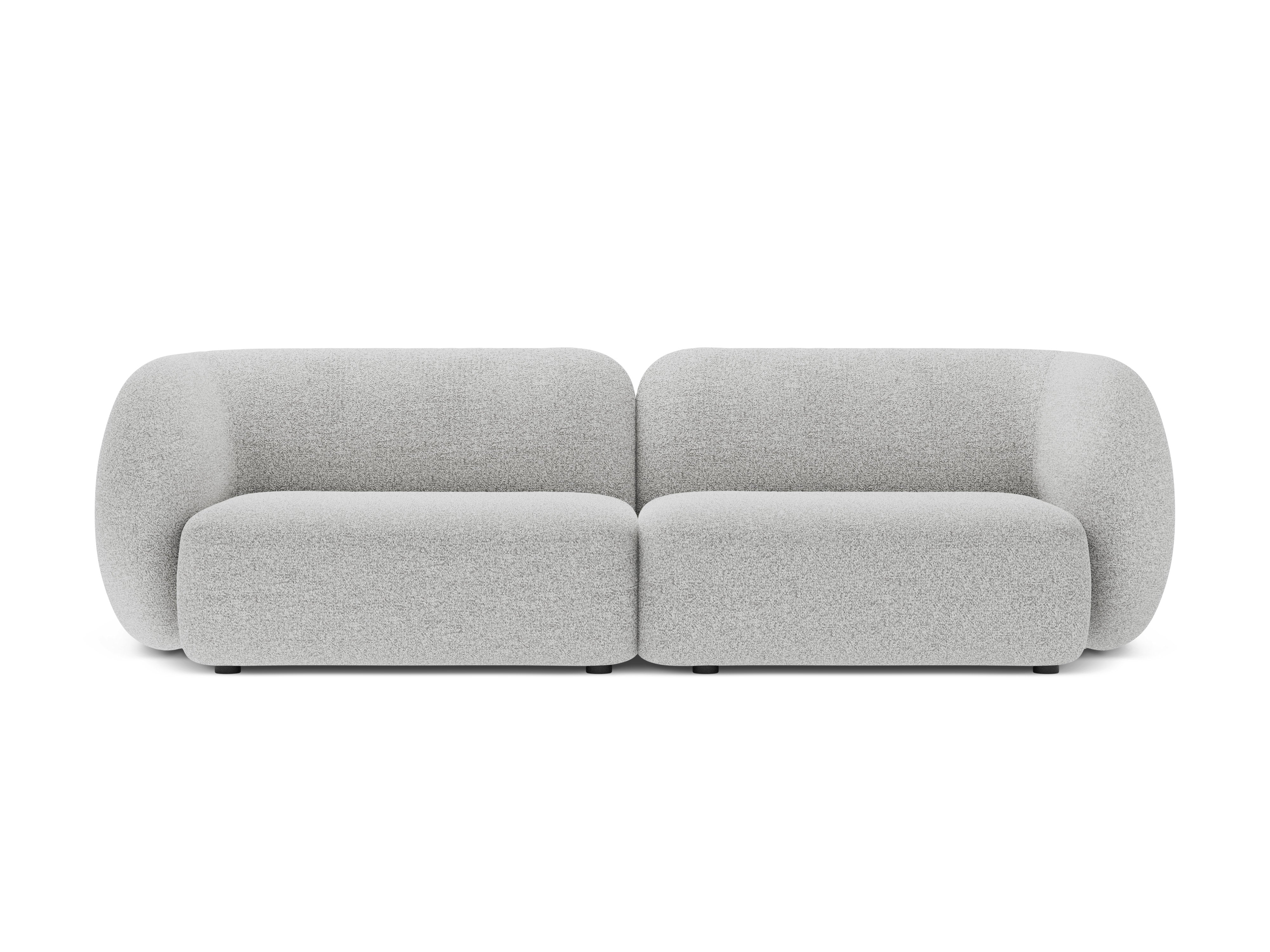 Sofa 4-osobowa KATE jasnoszary melanż – Micadoni