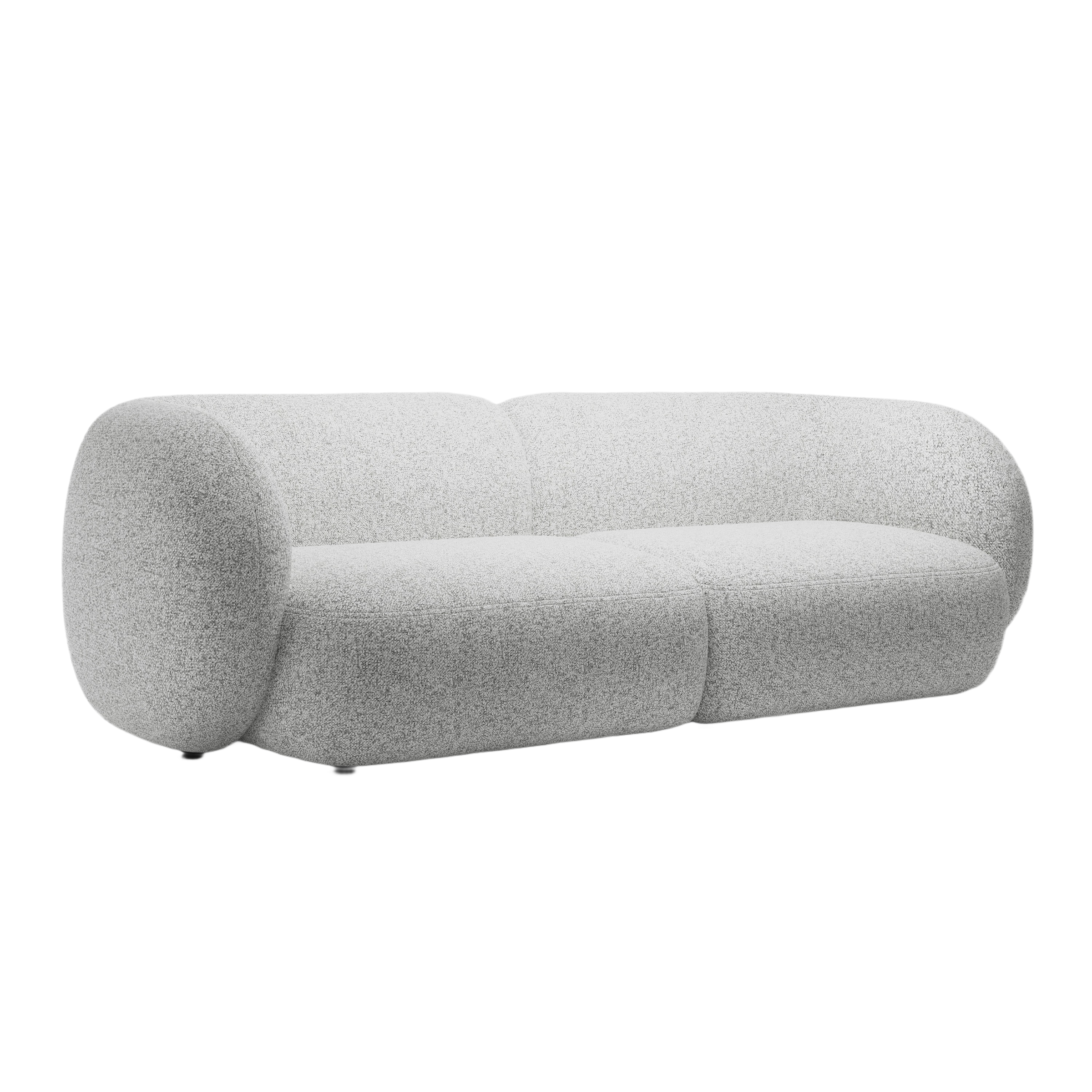 4-seater Sofa KATE light gray mélange
