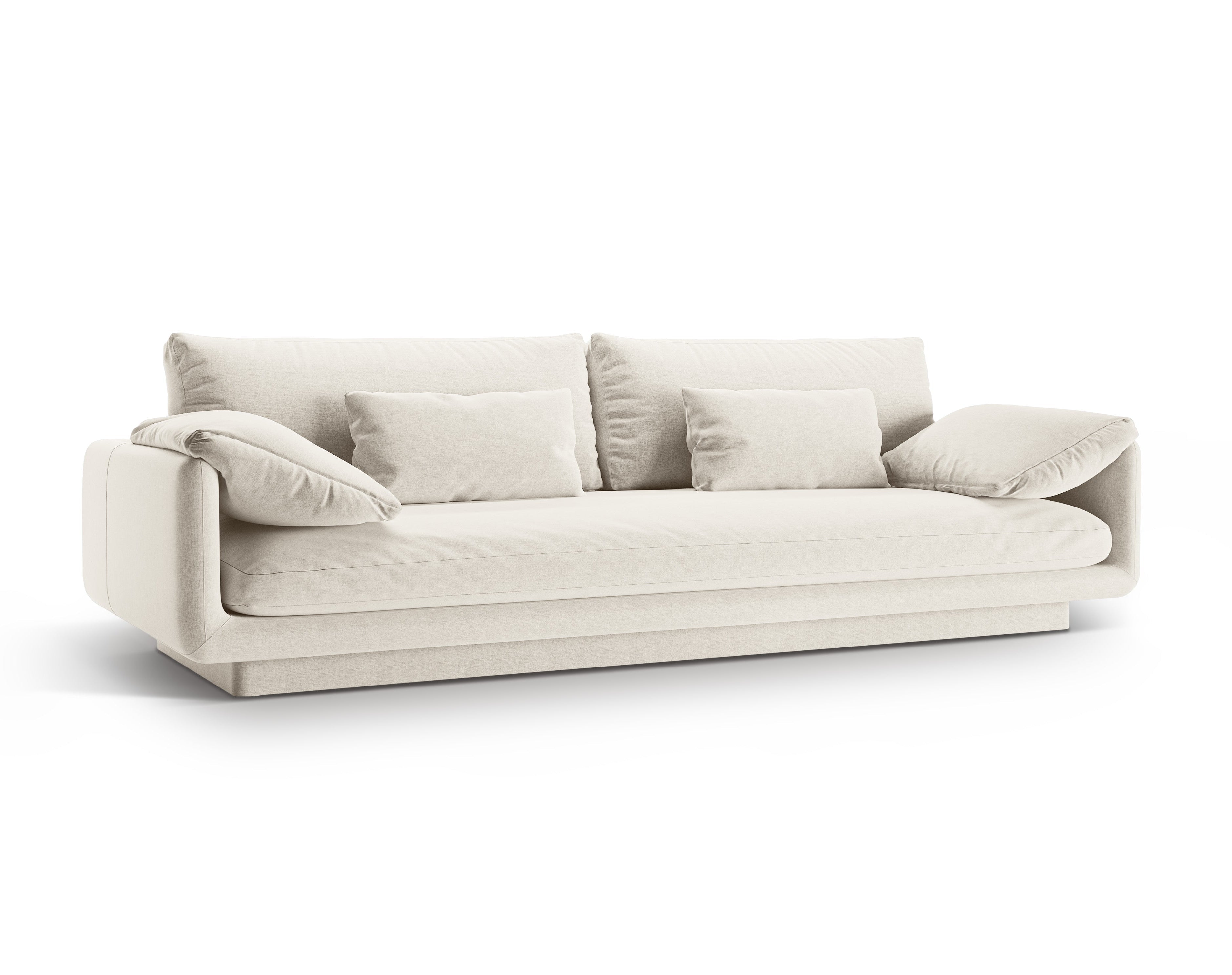 4-Personen-Sofa Torino Elfenbein