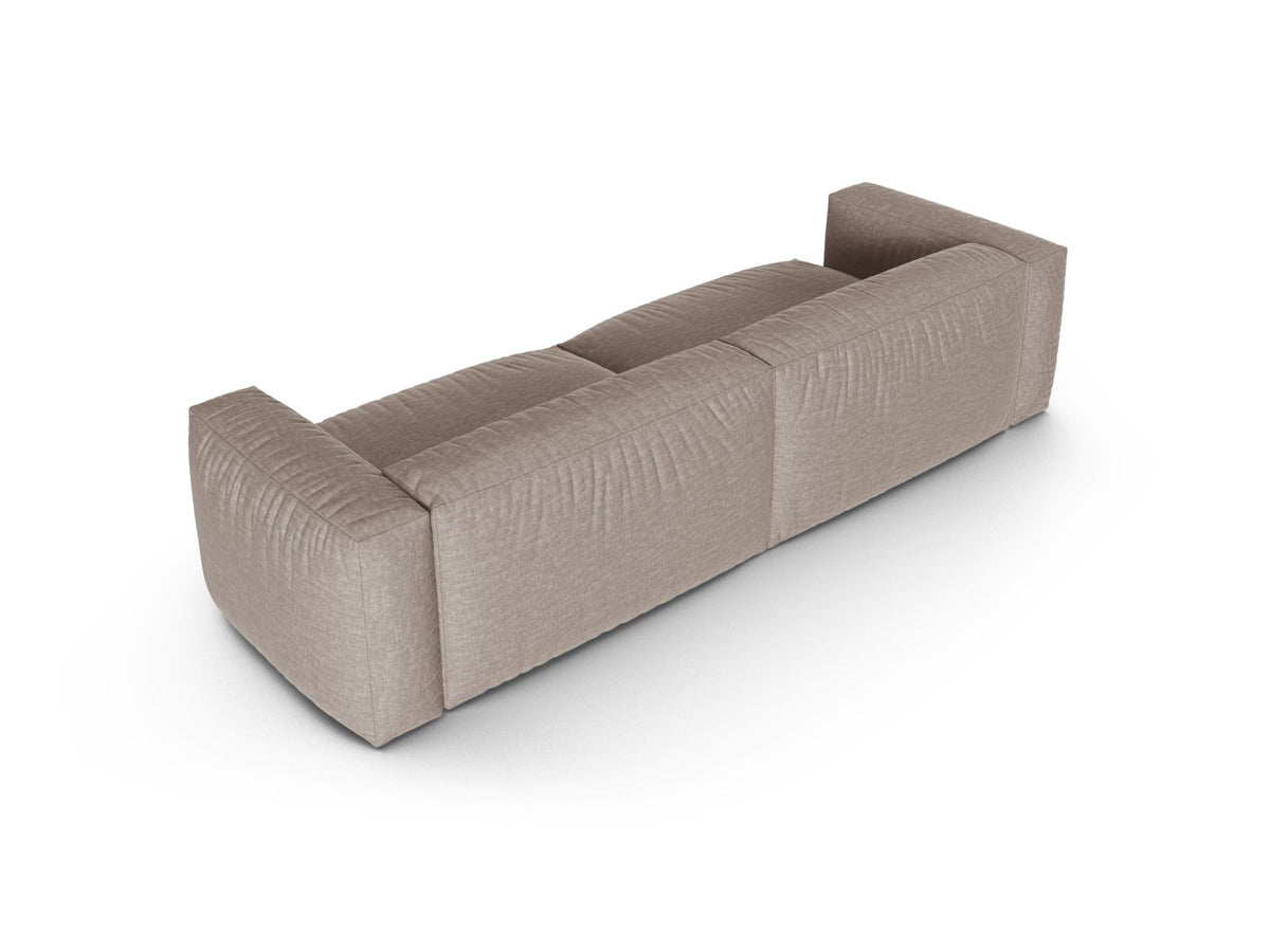 Sofa 4-osobowa XL MARTINA ciemnobeżowy – detal tkaniny