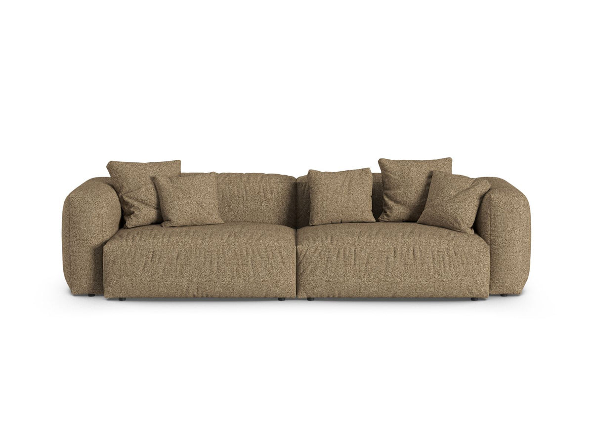 Sofa 4-osobowa XL MARTINA cappuccino boucle – Micadoni