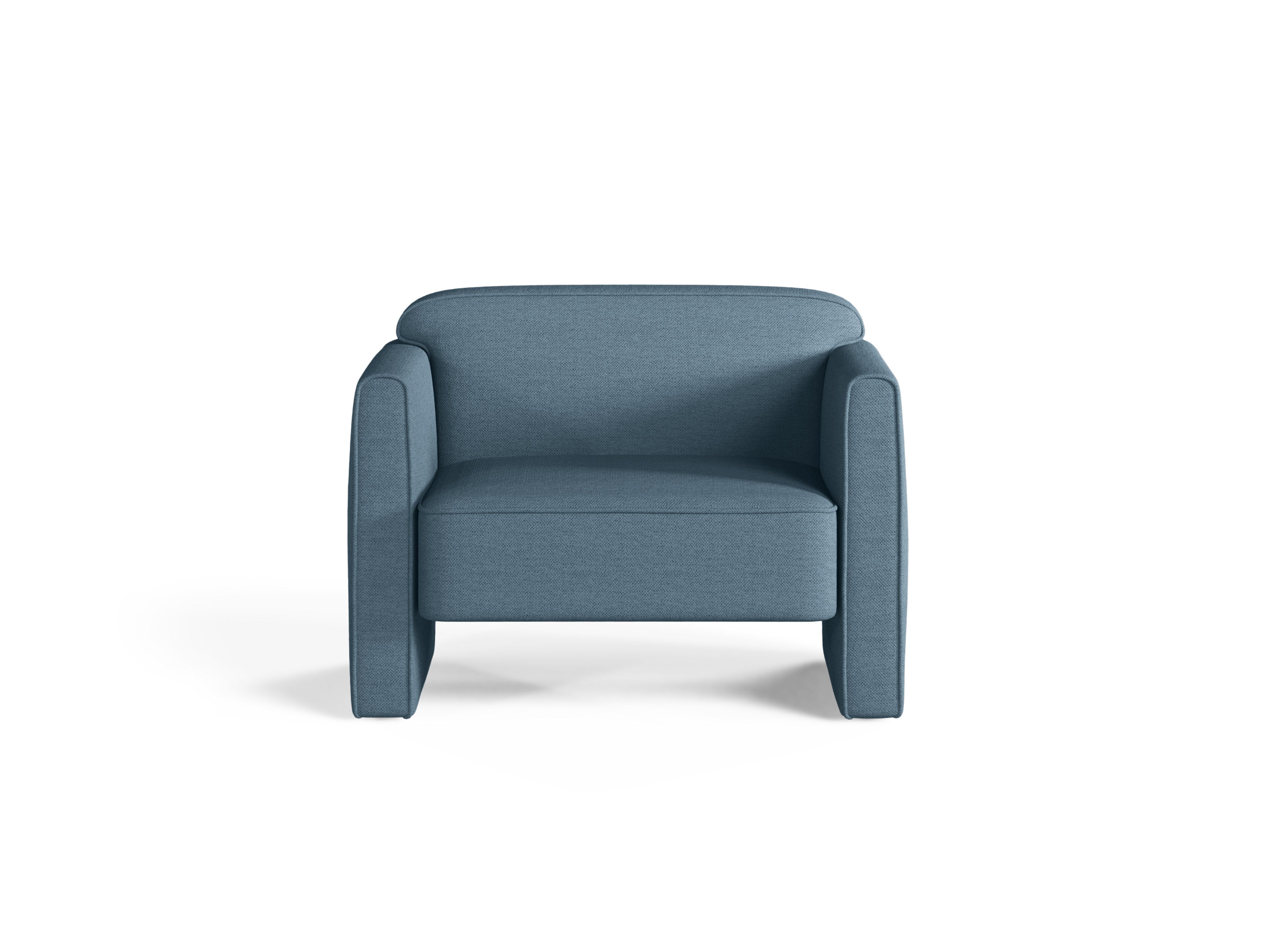 ABBY Denim Blue Armchair [Ewelina] [Amelia spr]