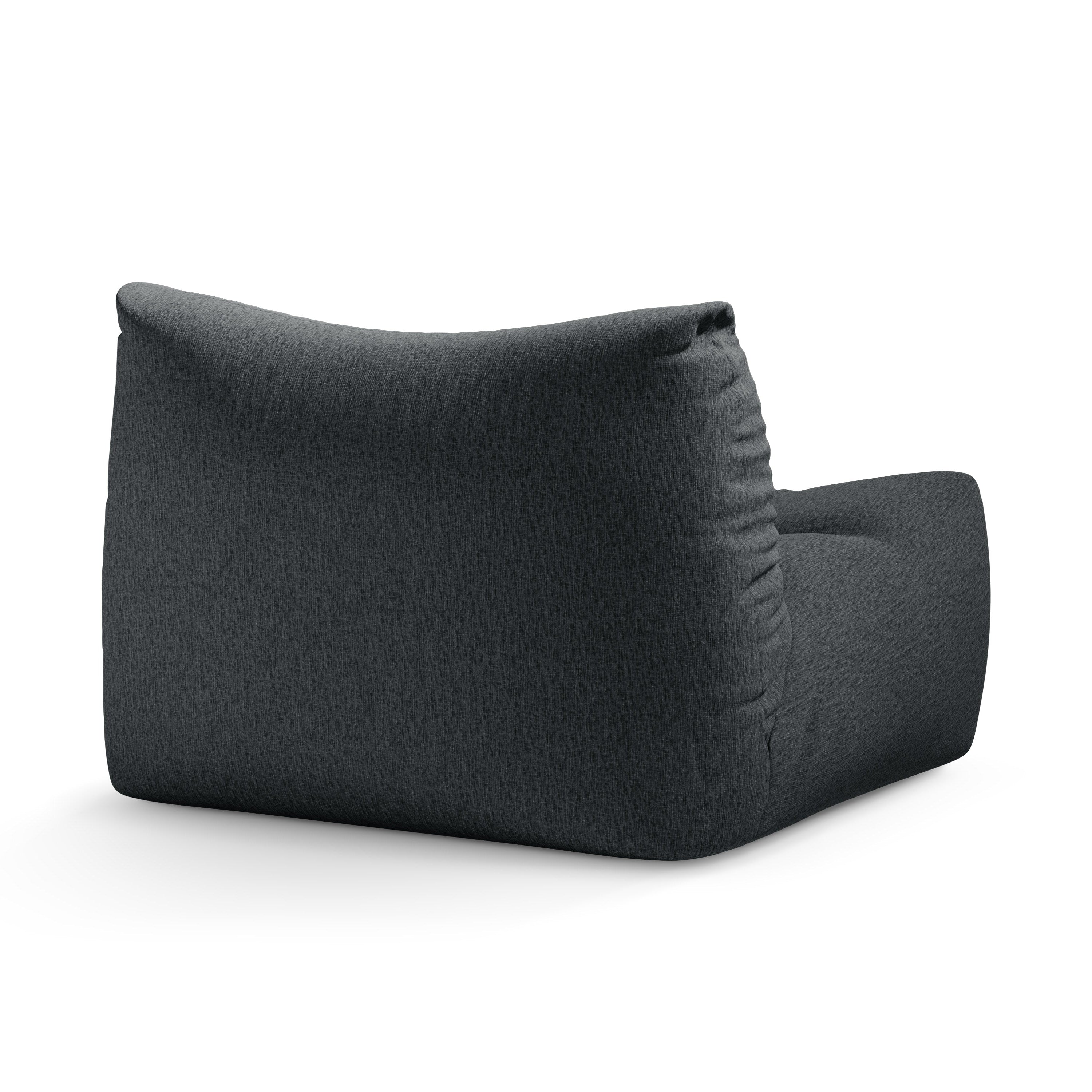 Sessel TOVE dunkelgrau Chenille