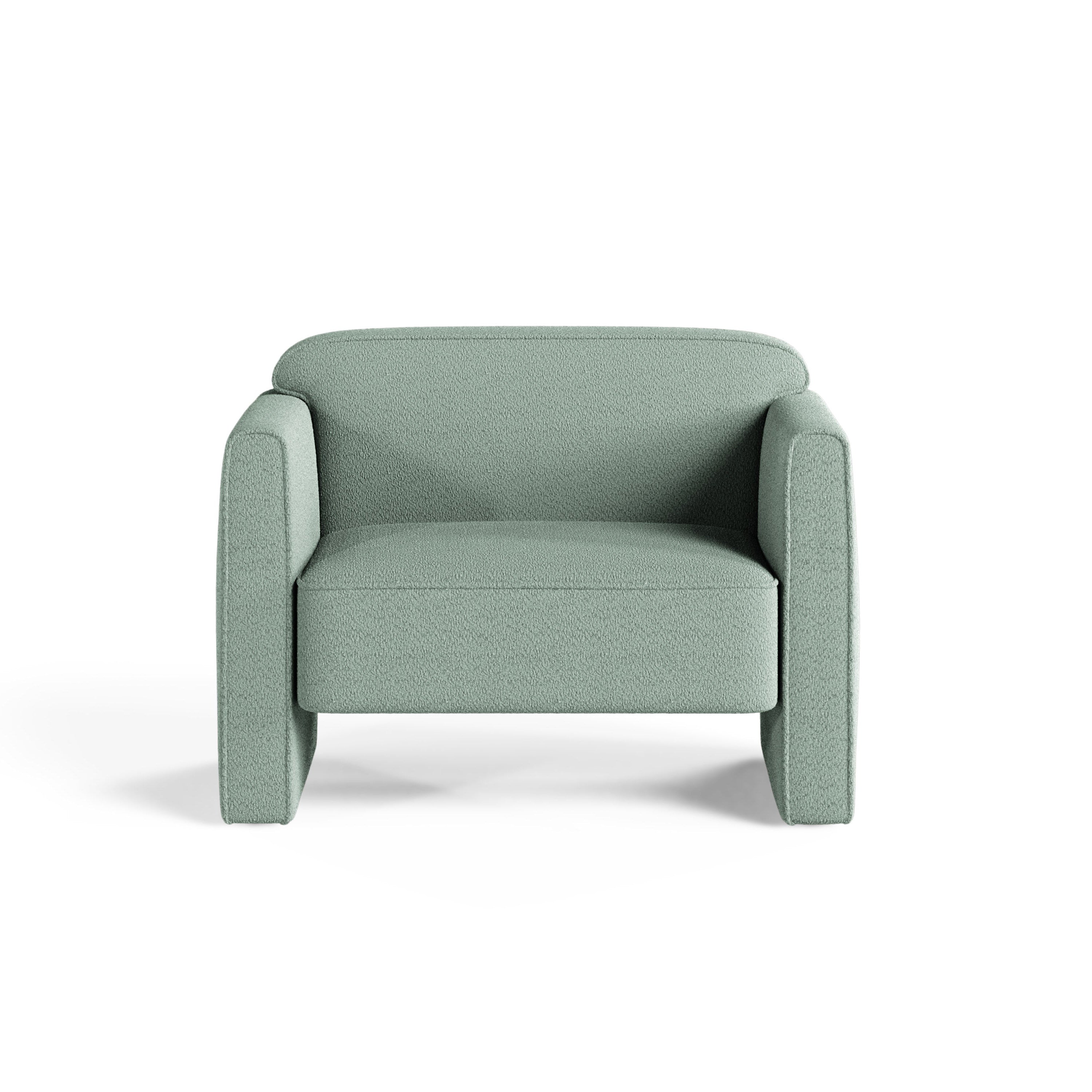 Sessel ABBY mint boucle [ewelina] [Amelia spr]
