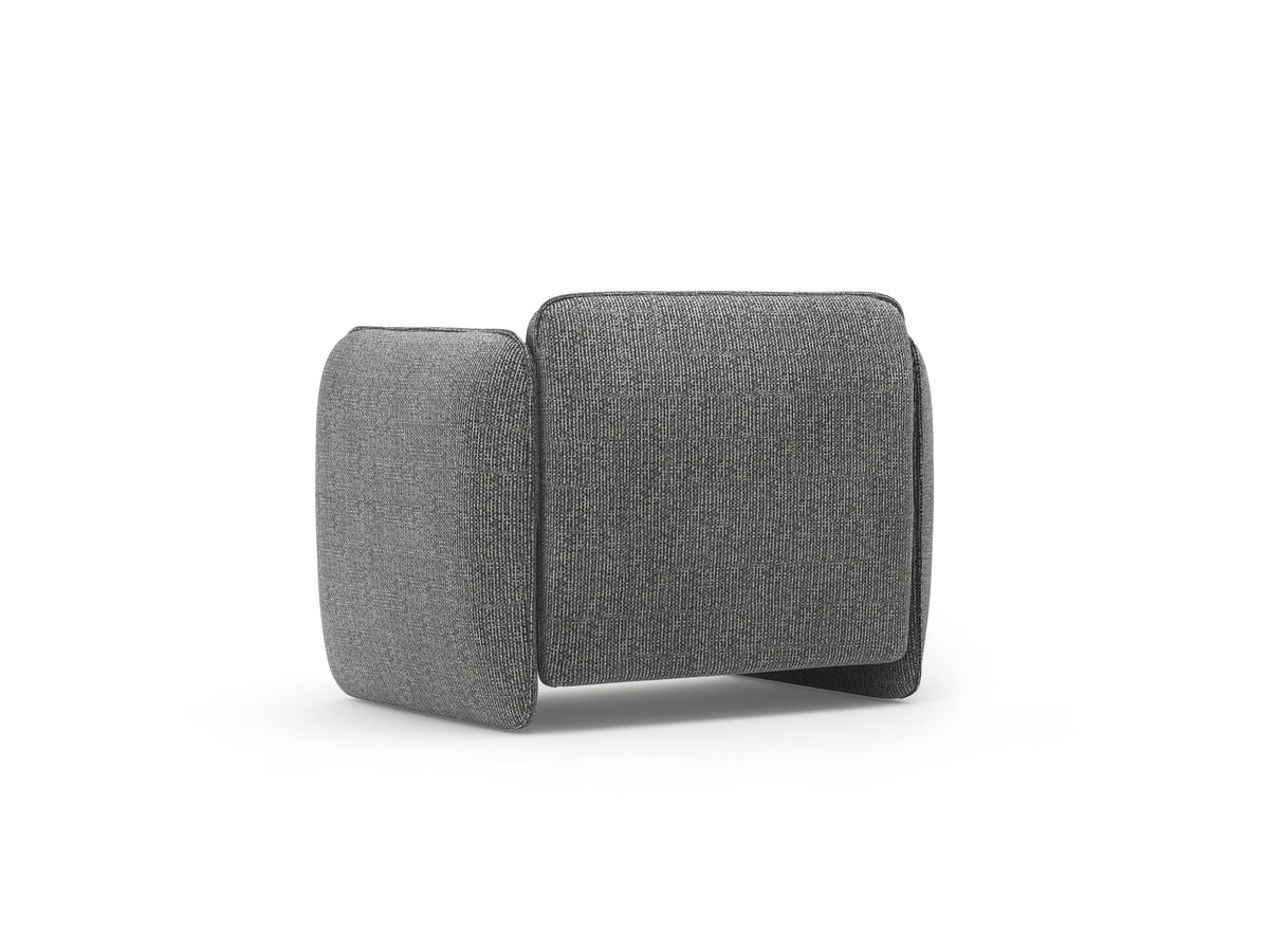 Sessel GEORGIA dunkelgraues Chenille