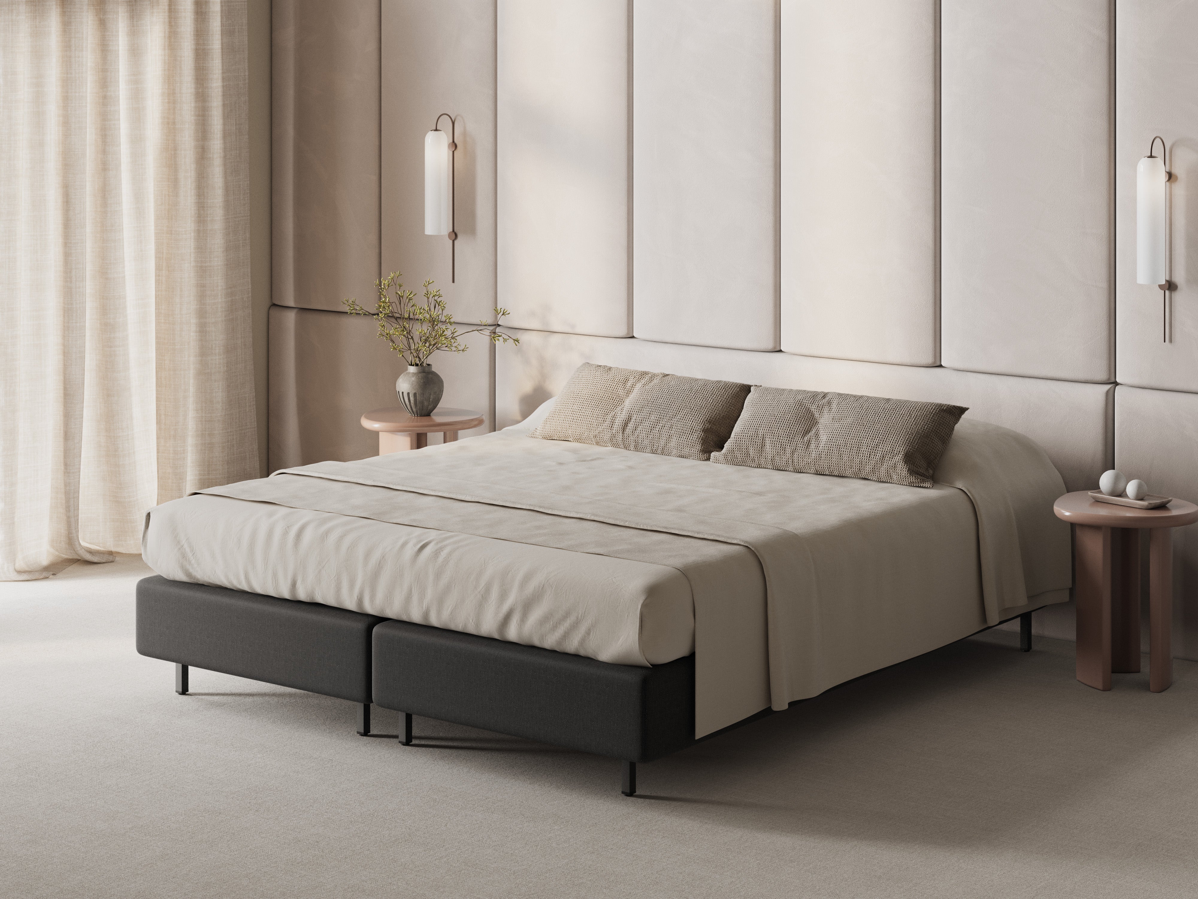WHALE Bed Black