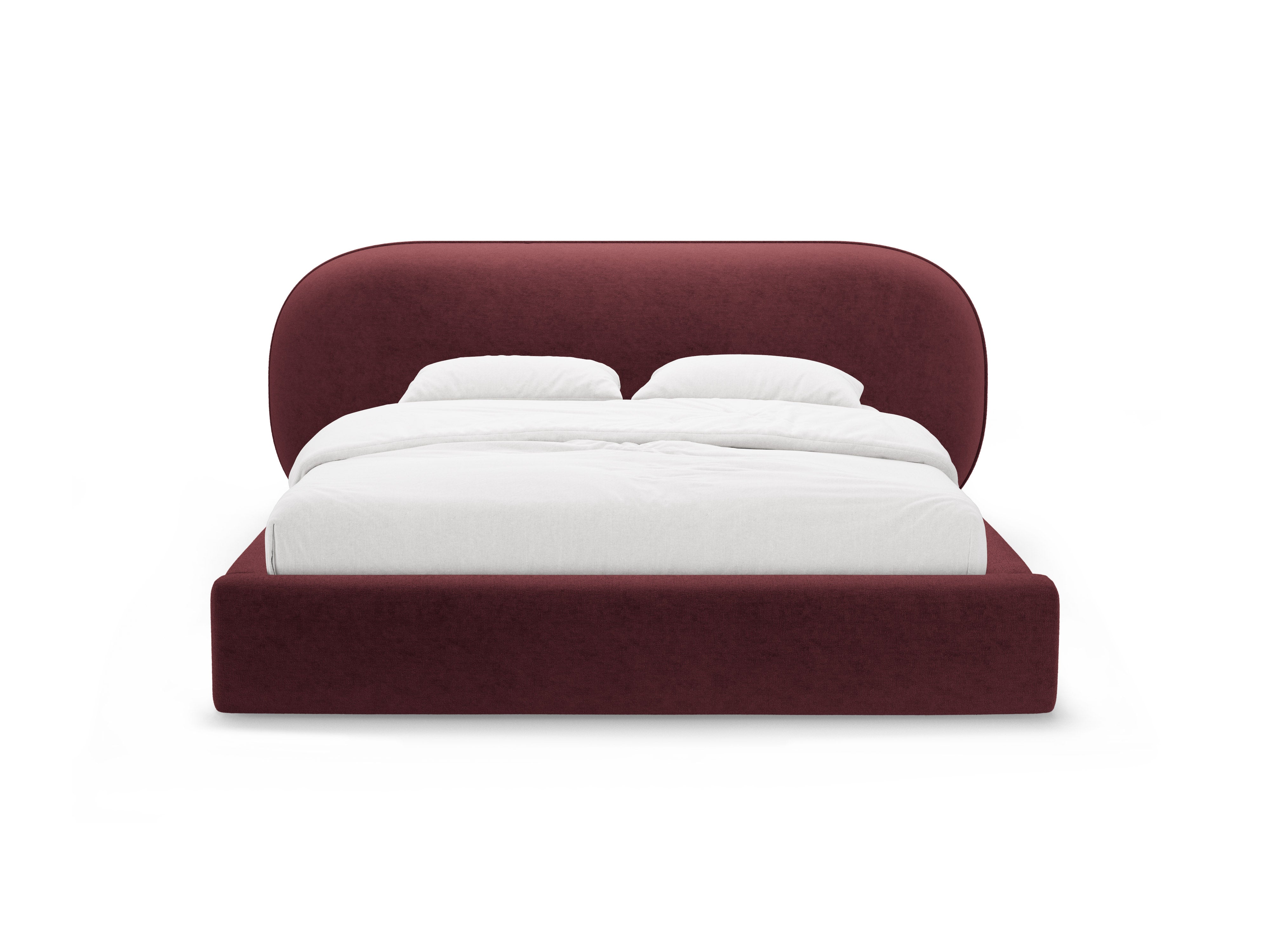 OVALO Bed Cherry Chenille