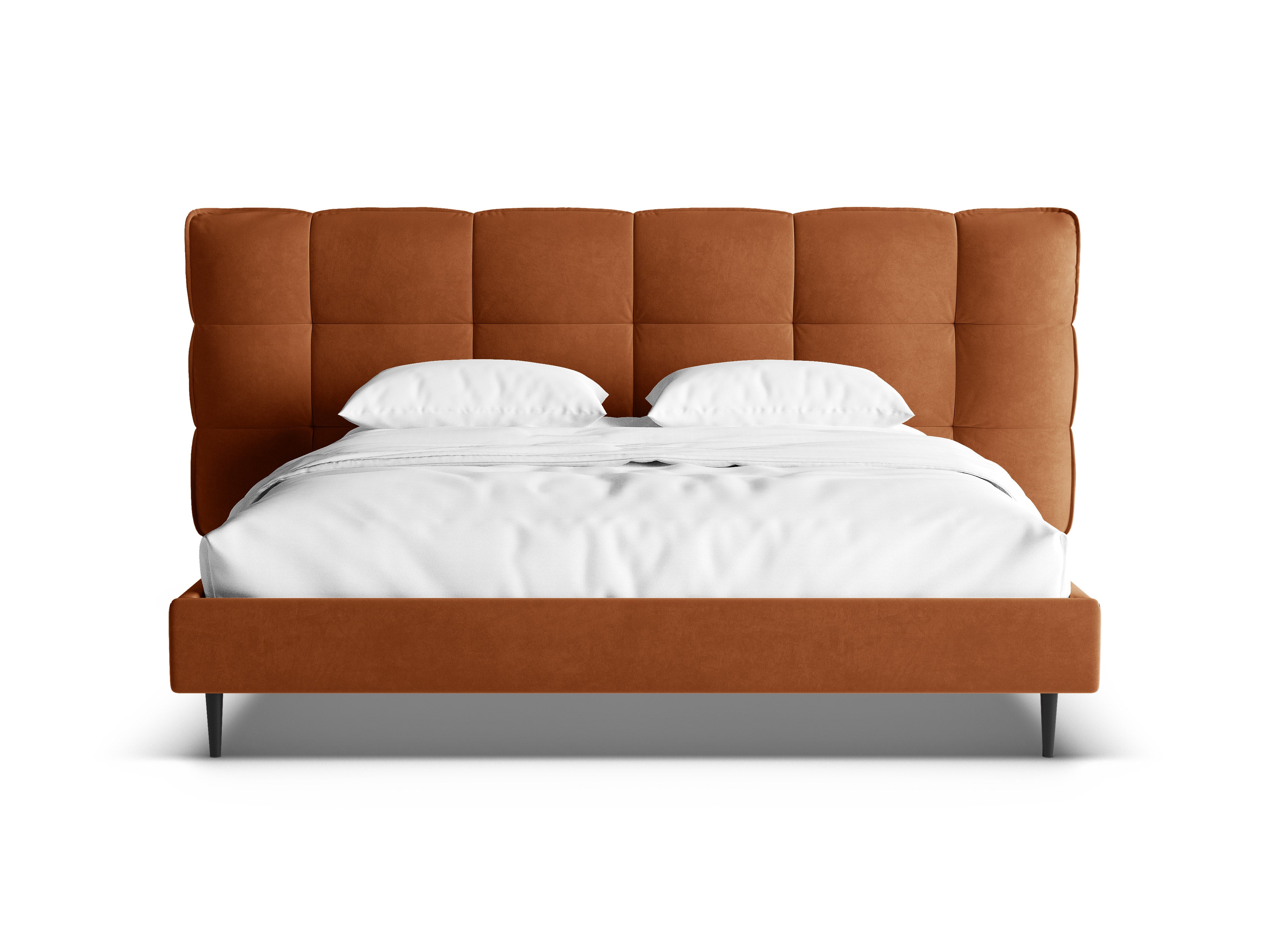 Samtbett ERIC terrakotta