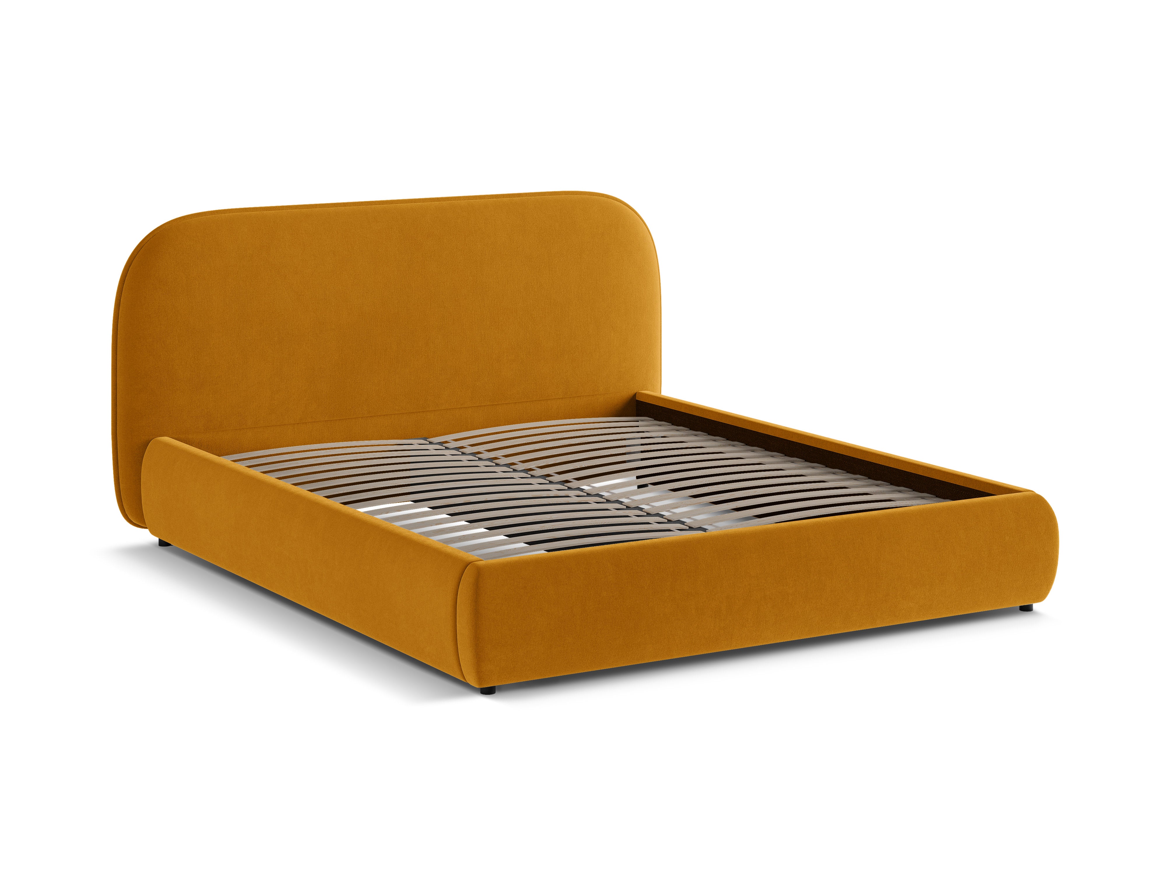 Velvet Bed MURADA Yellow