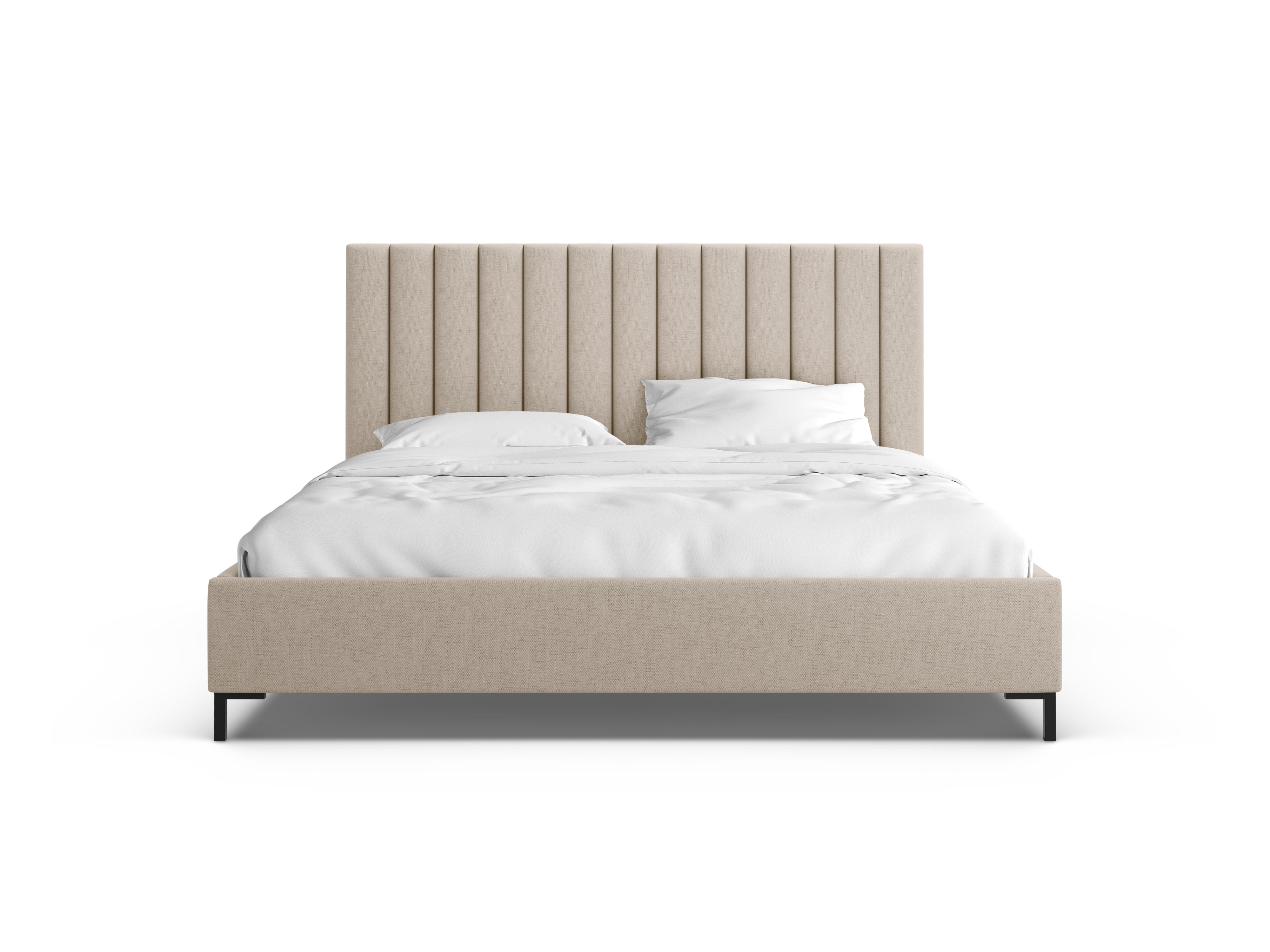 Bett mit Bettkasten ALLISON cappuccino