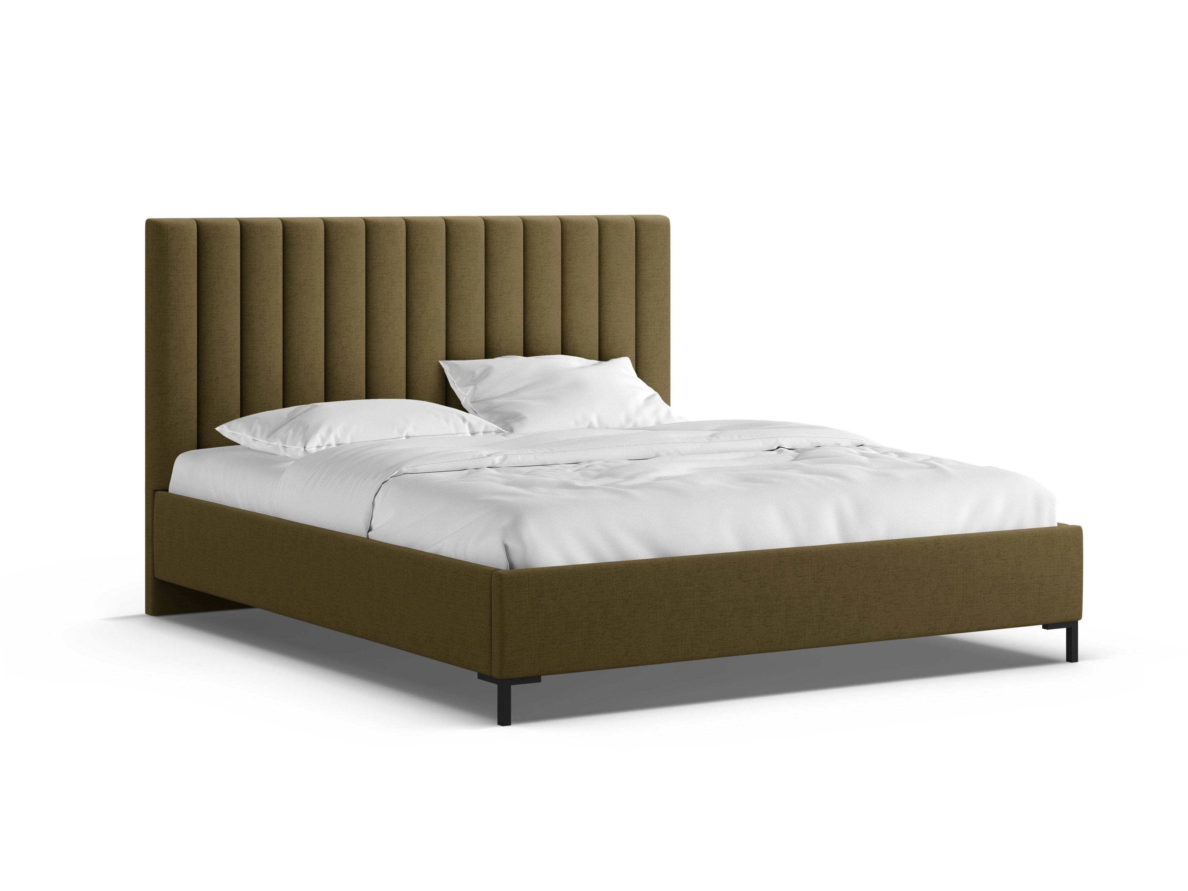 Bett mit Bettkasten ALLISON grün