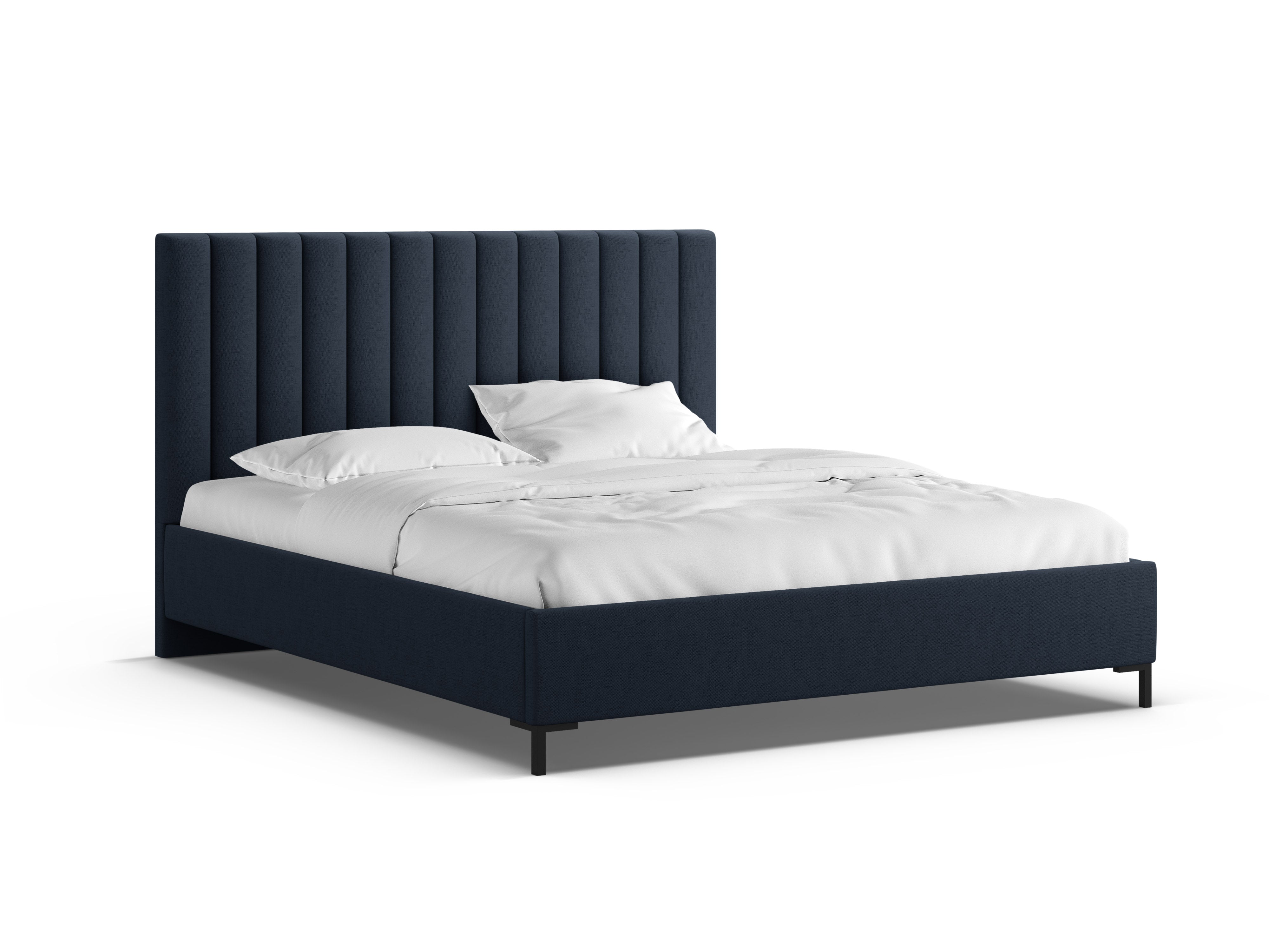 Bett mit Bettkasten ALLISON königsblau