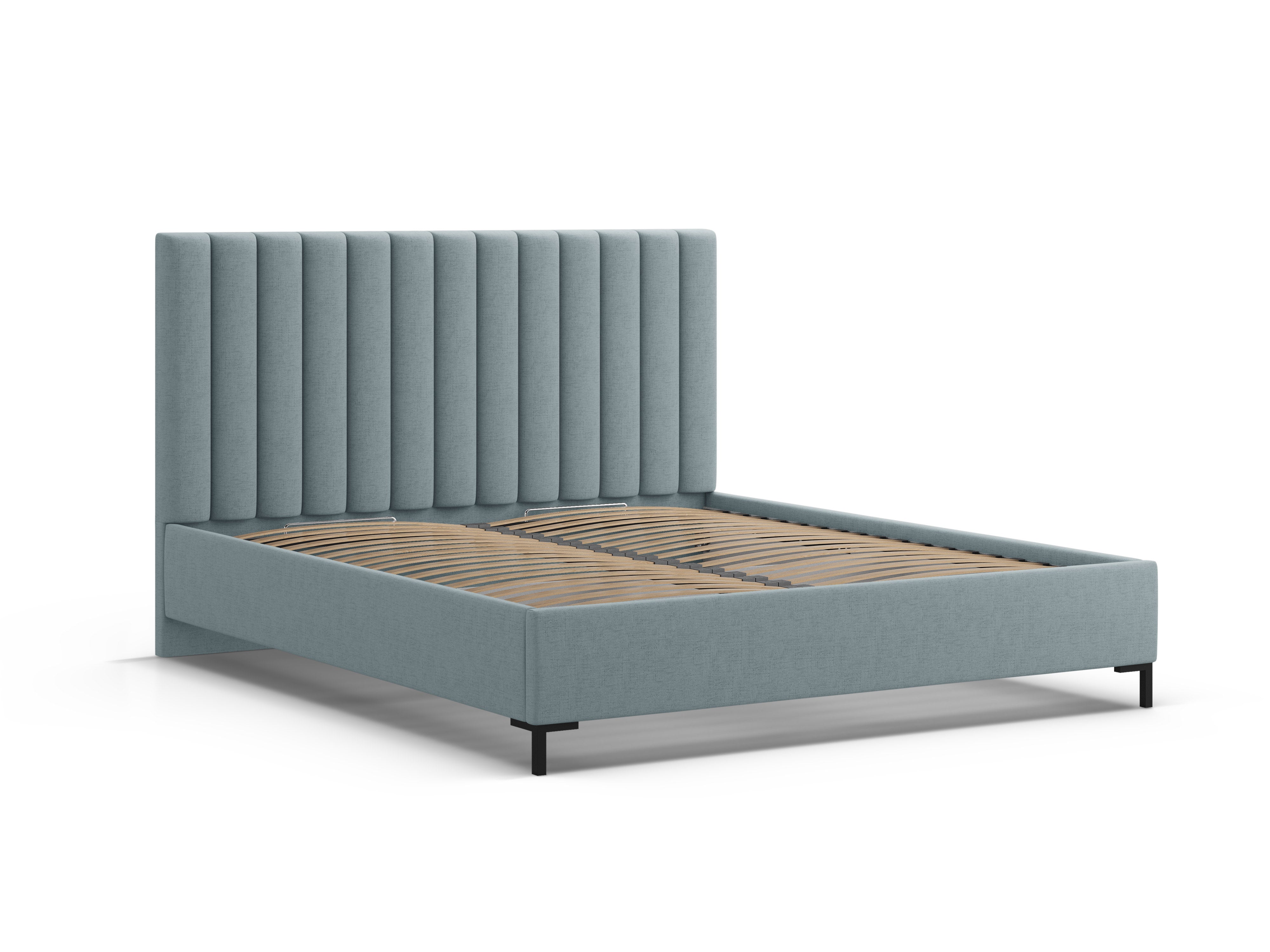Bett mit Bettkasten ALLISON blau