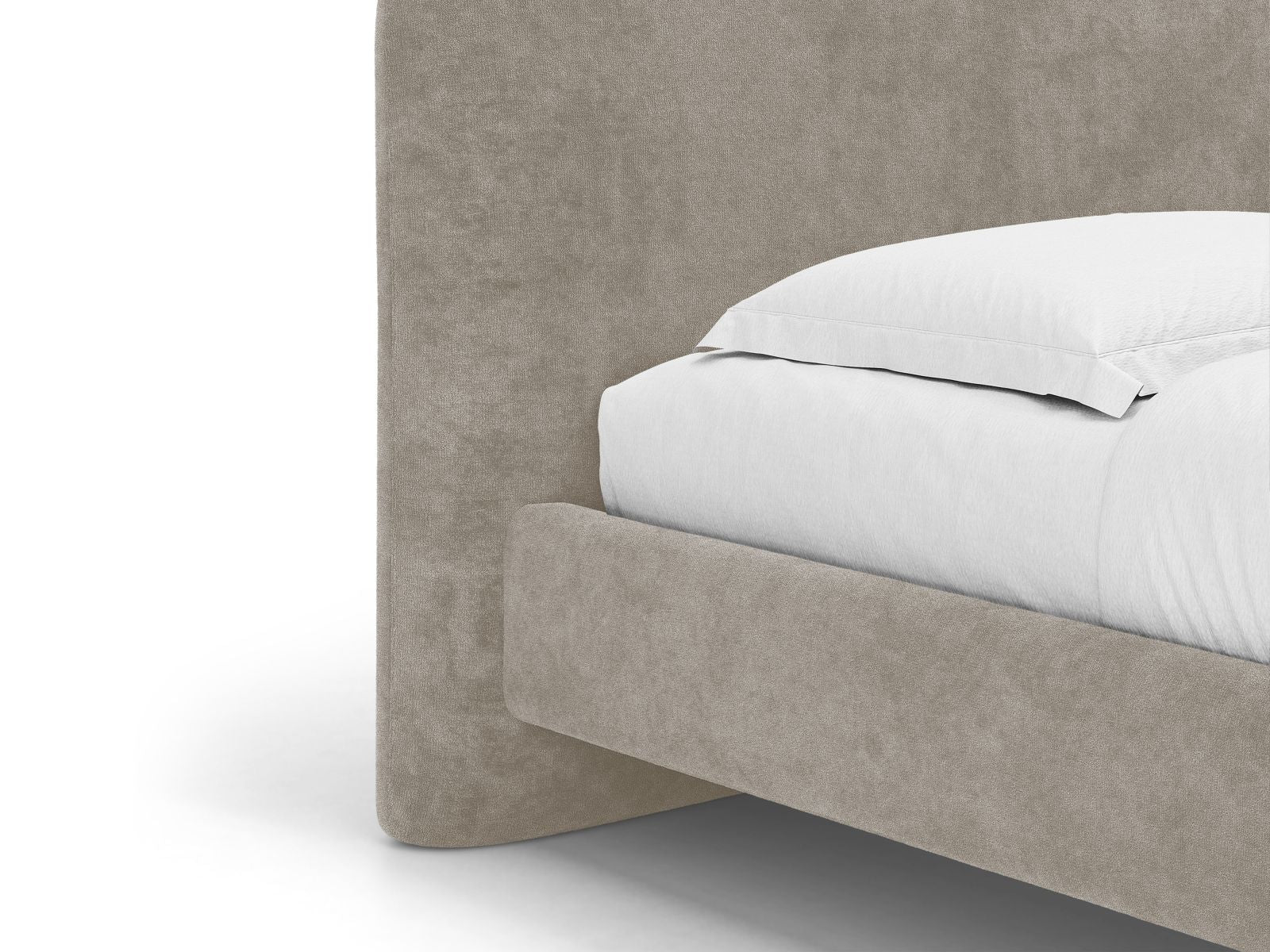 Bett VERA beige Chenille