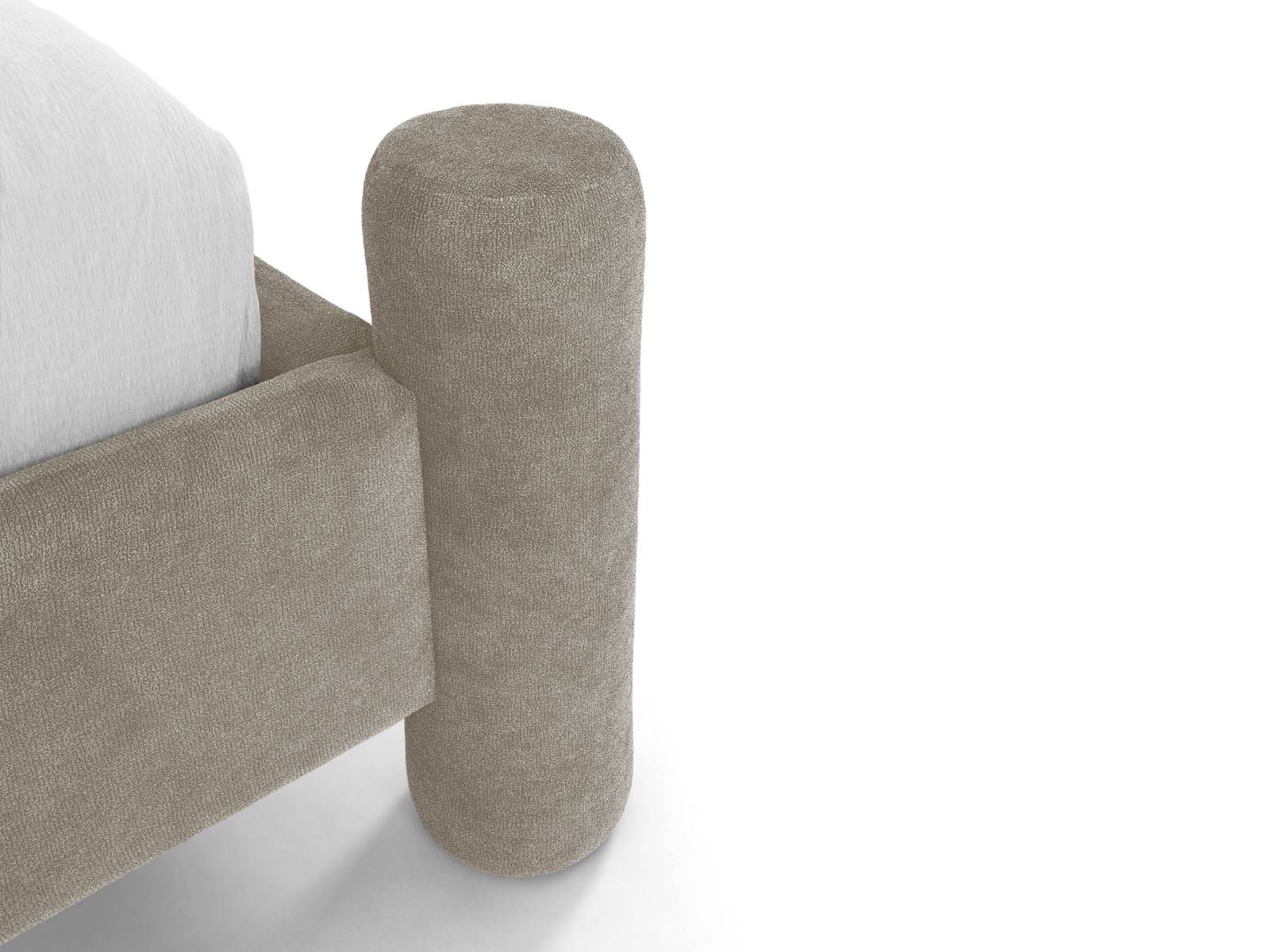 Bett VERA beige Chenille