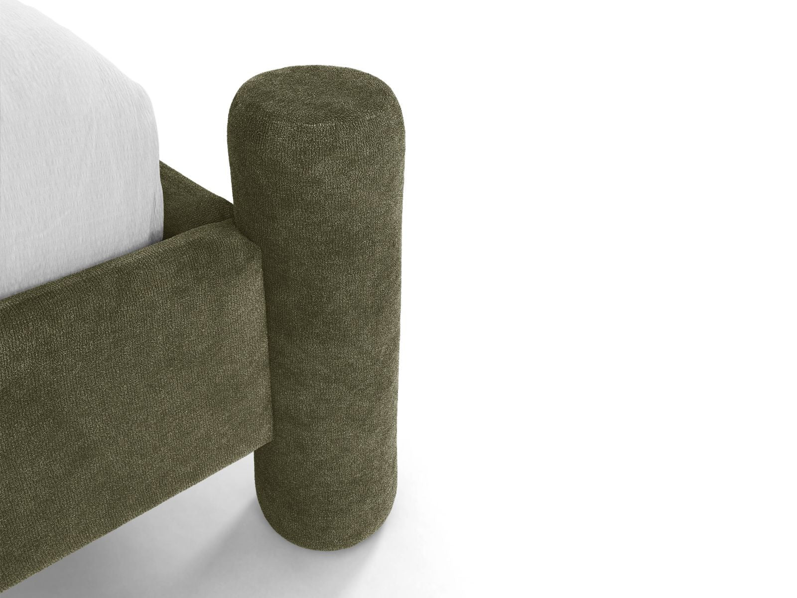 Bett VERA grün Chenille