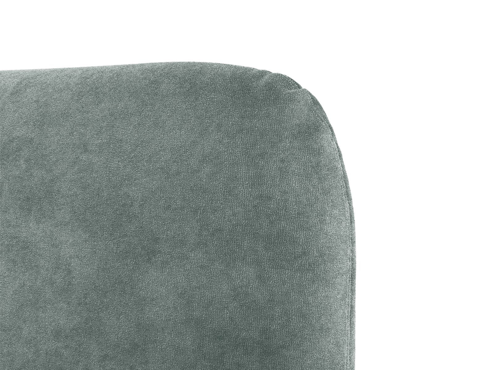 Bett VERA blauer Chenille