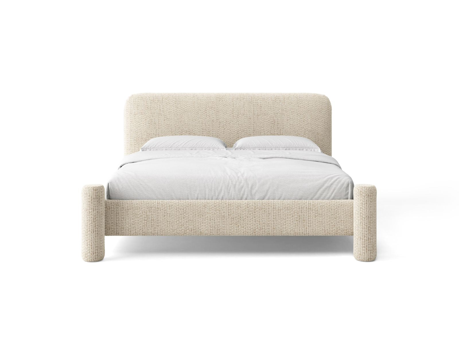 Bett VERA beige Melange