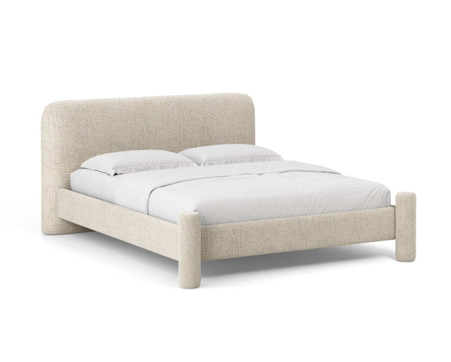 Bett VERA beige Melange