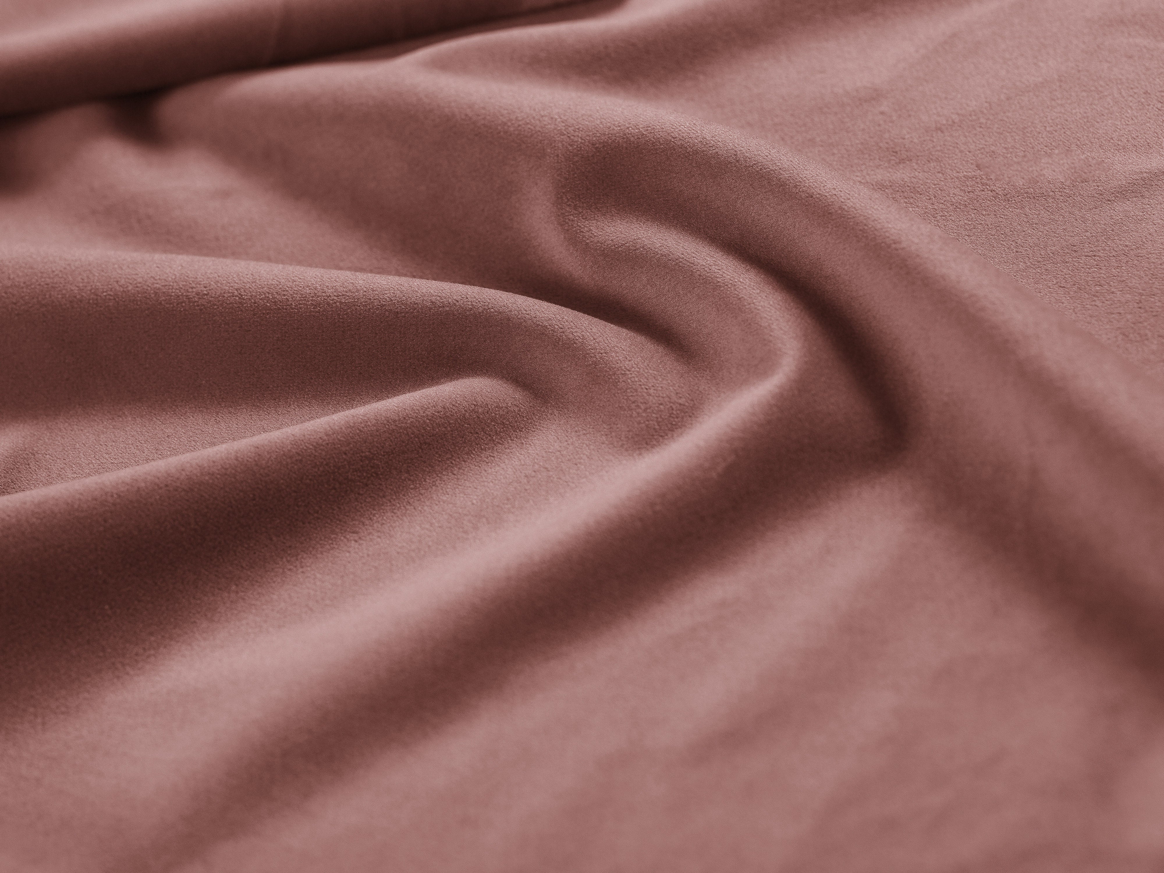 Einzelbett aus Samt mit Bettkasten ALLISON in Rosa