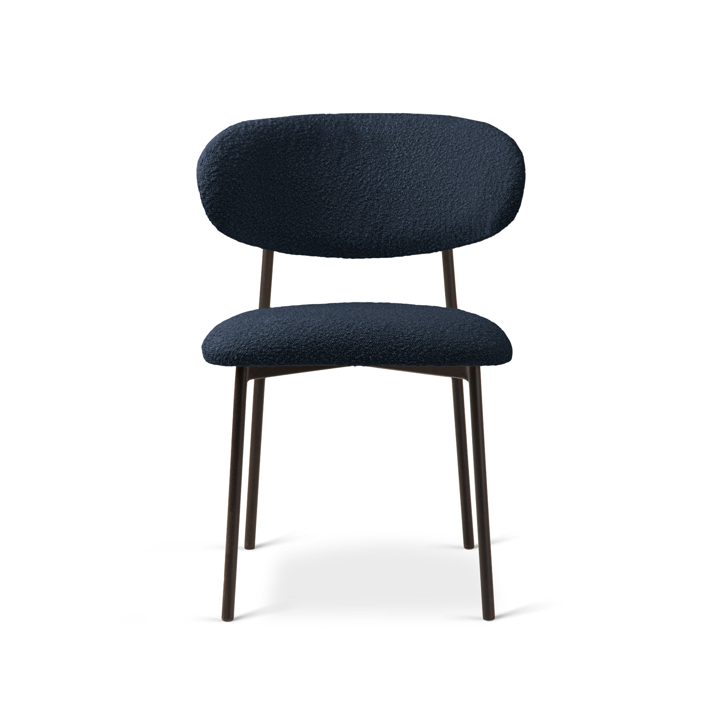 NINA Chair Dark Blue Boucle