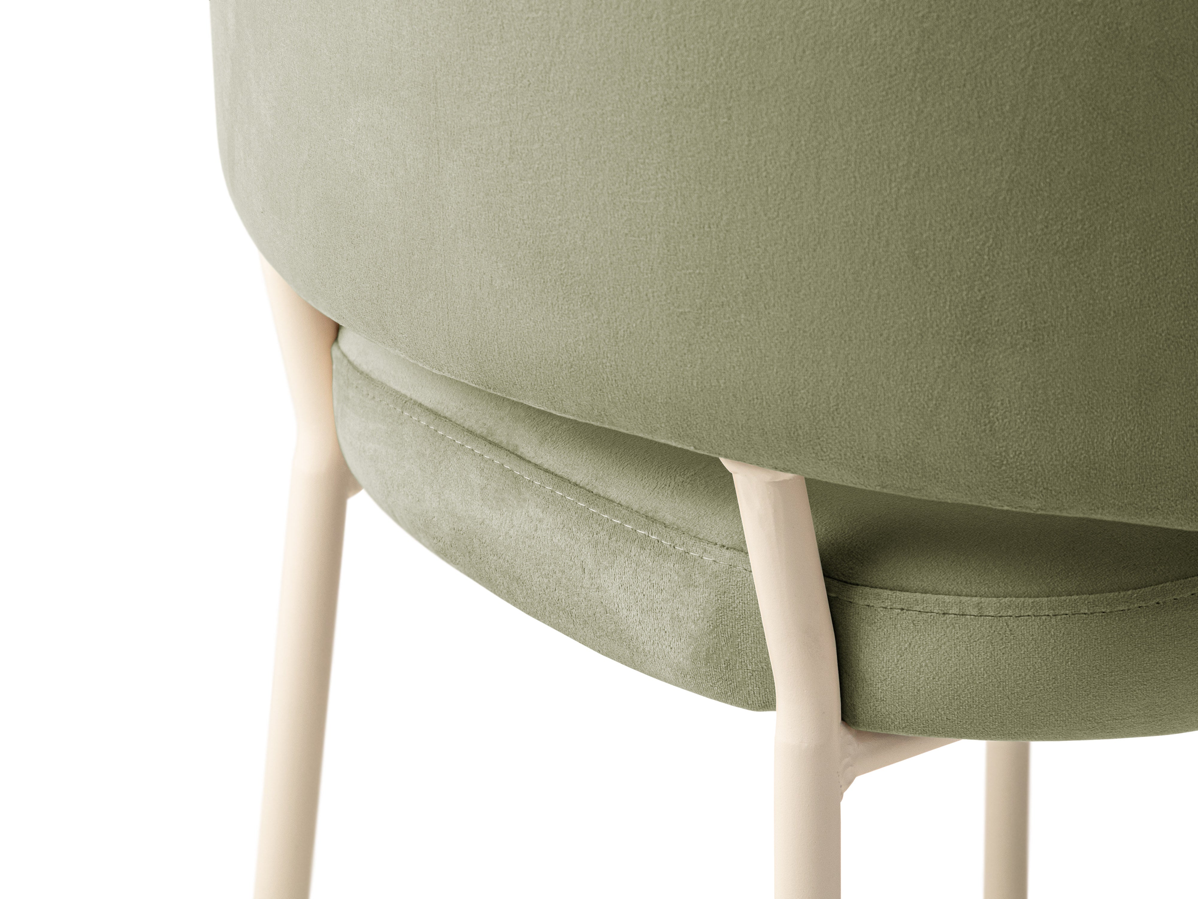 Velvet Chair DORA Green [ewelina]
