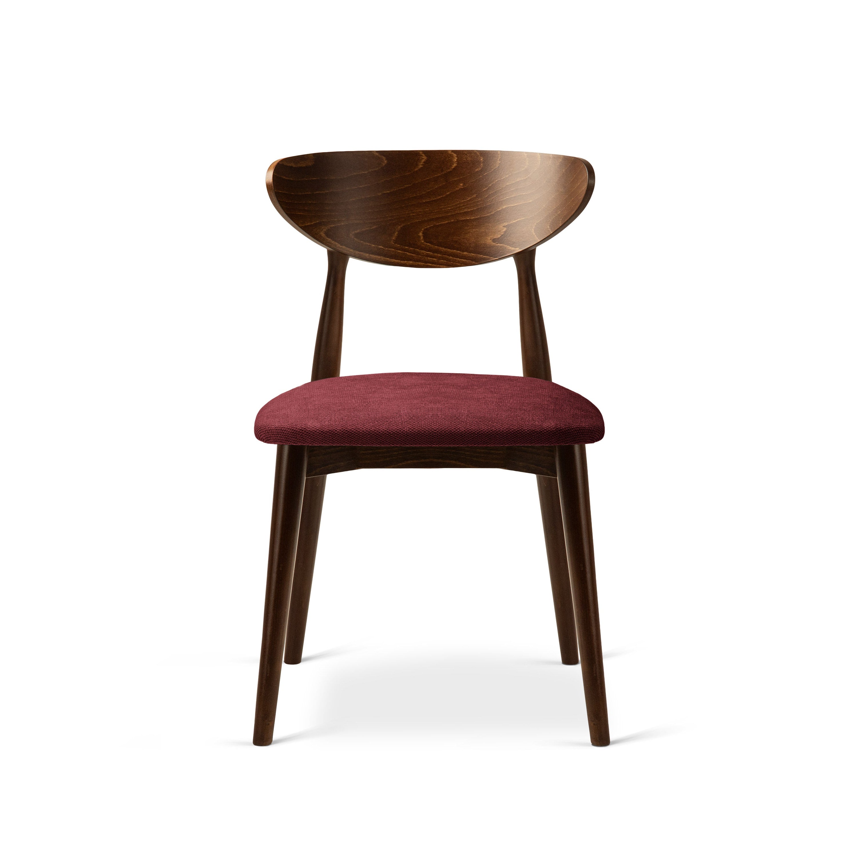 Stuhl LEON bordeaux Chenille