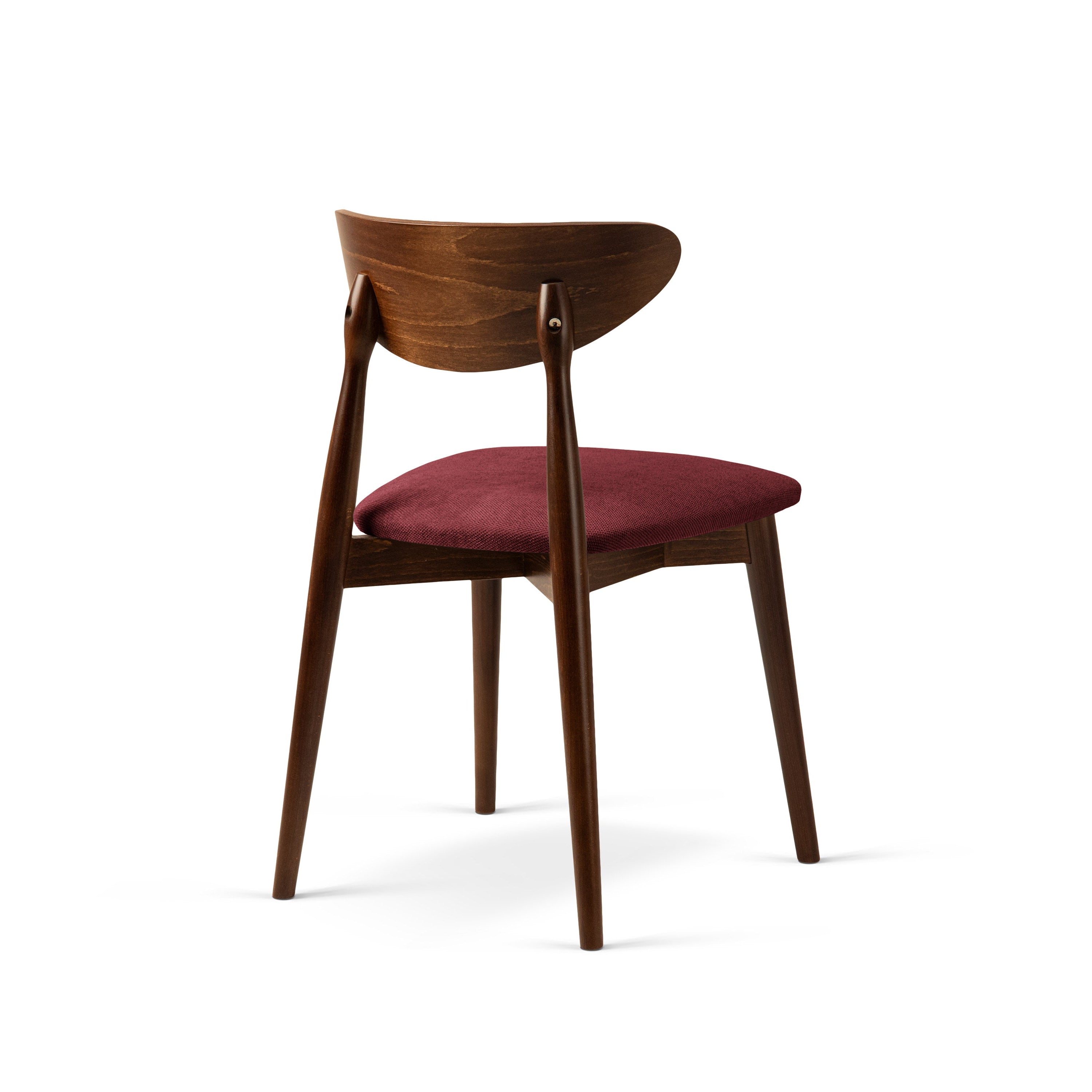 Stuhl LEON bordeaux Chenille