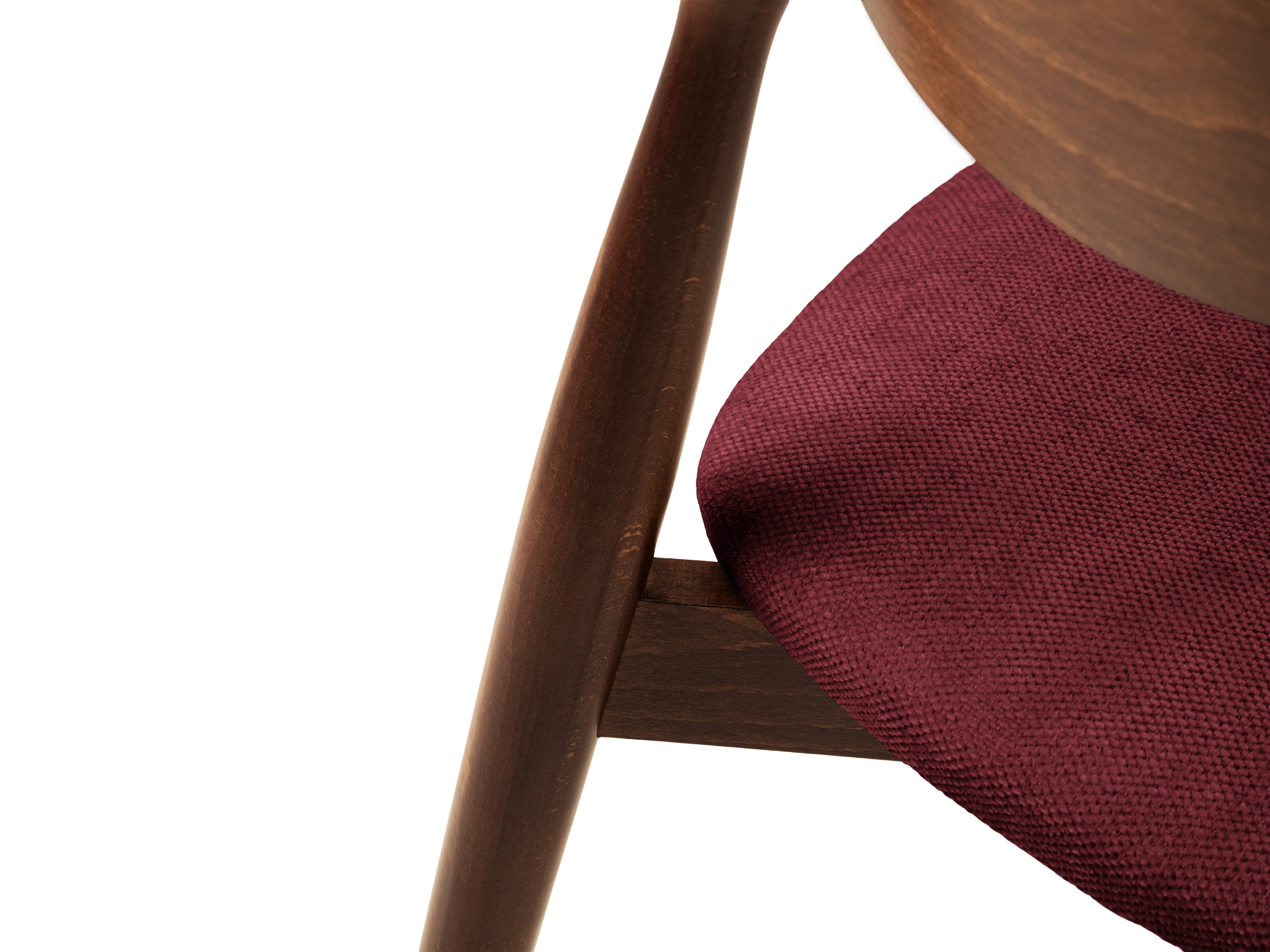 Stuhl LEON bordeaux Chenille