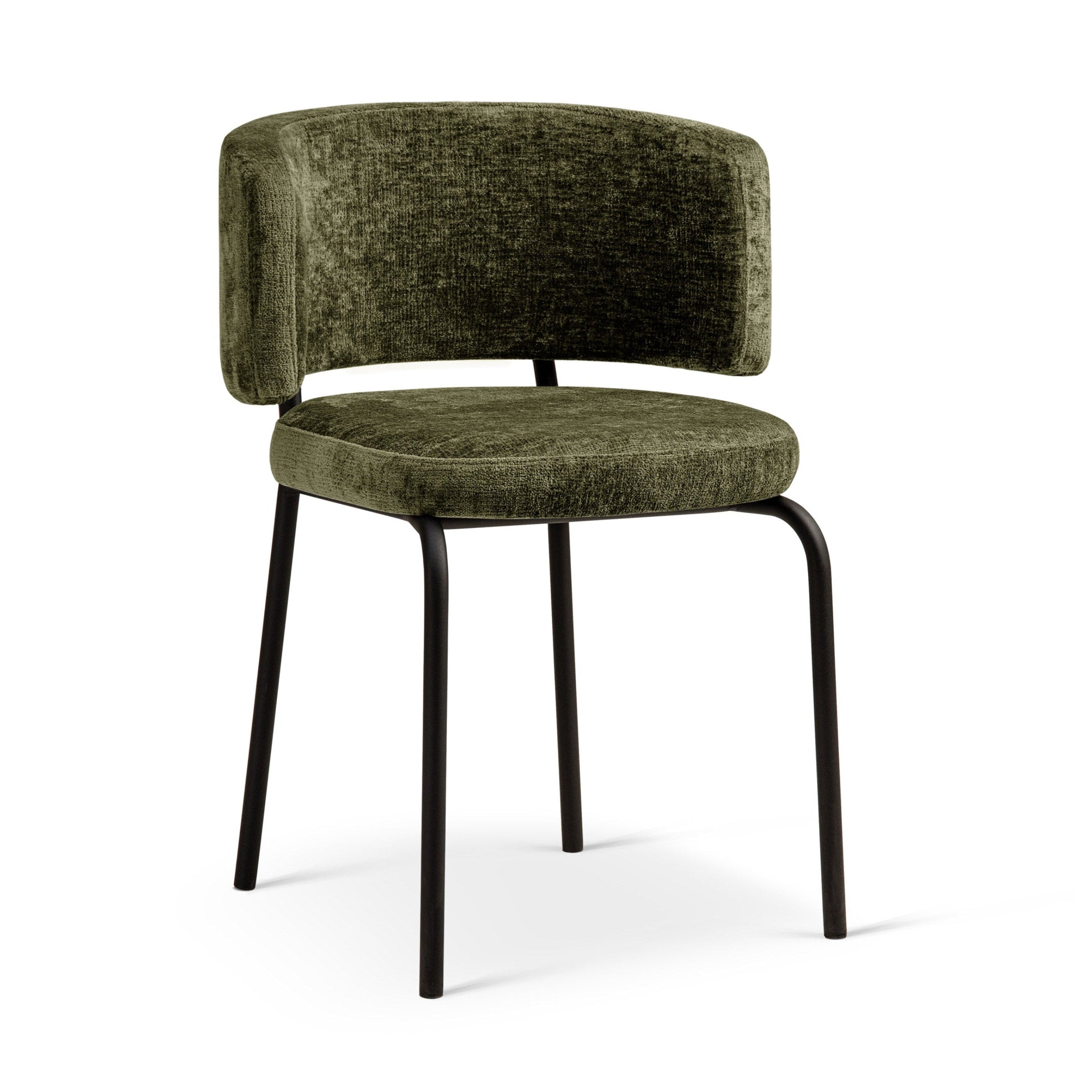 DORA Chair Green Chenille [ewelina]
