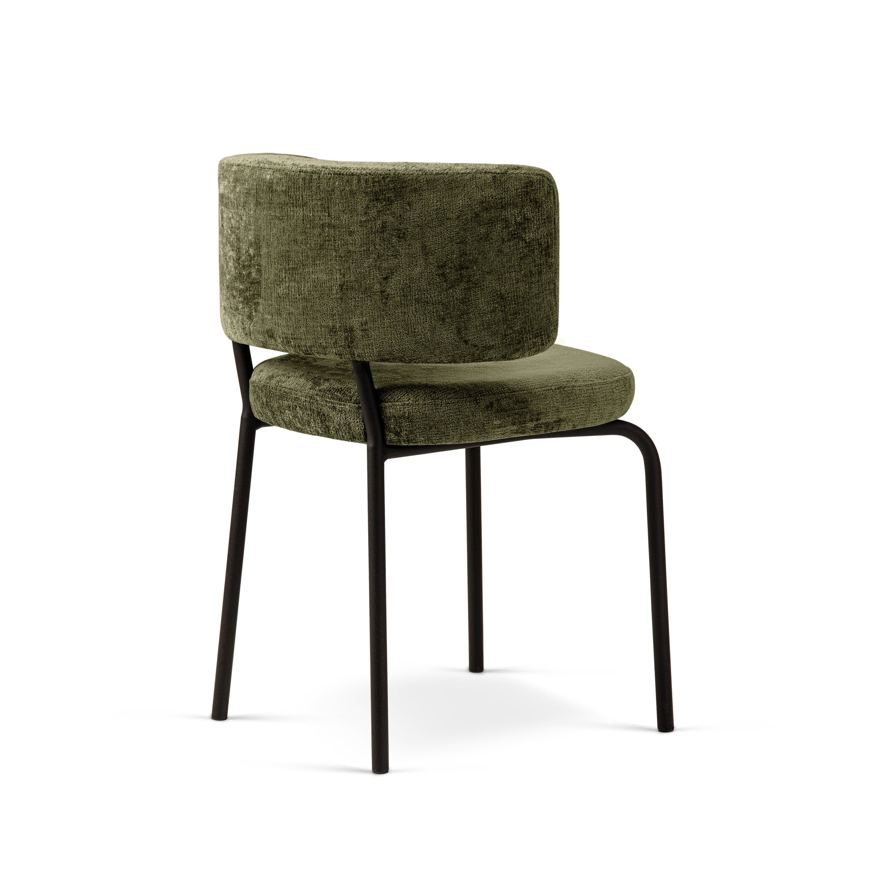 DORA Chair Green Chenille [ewelina]