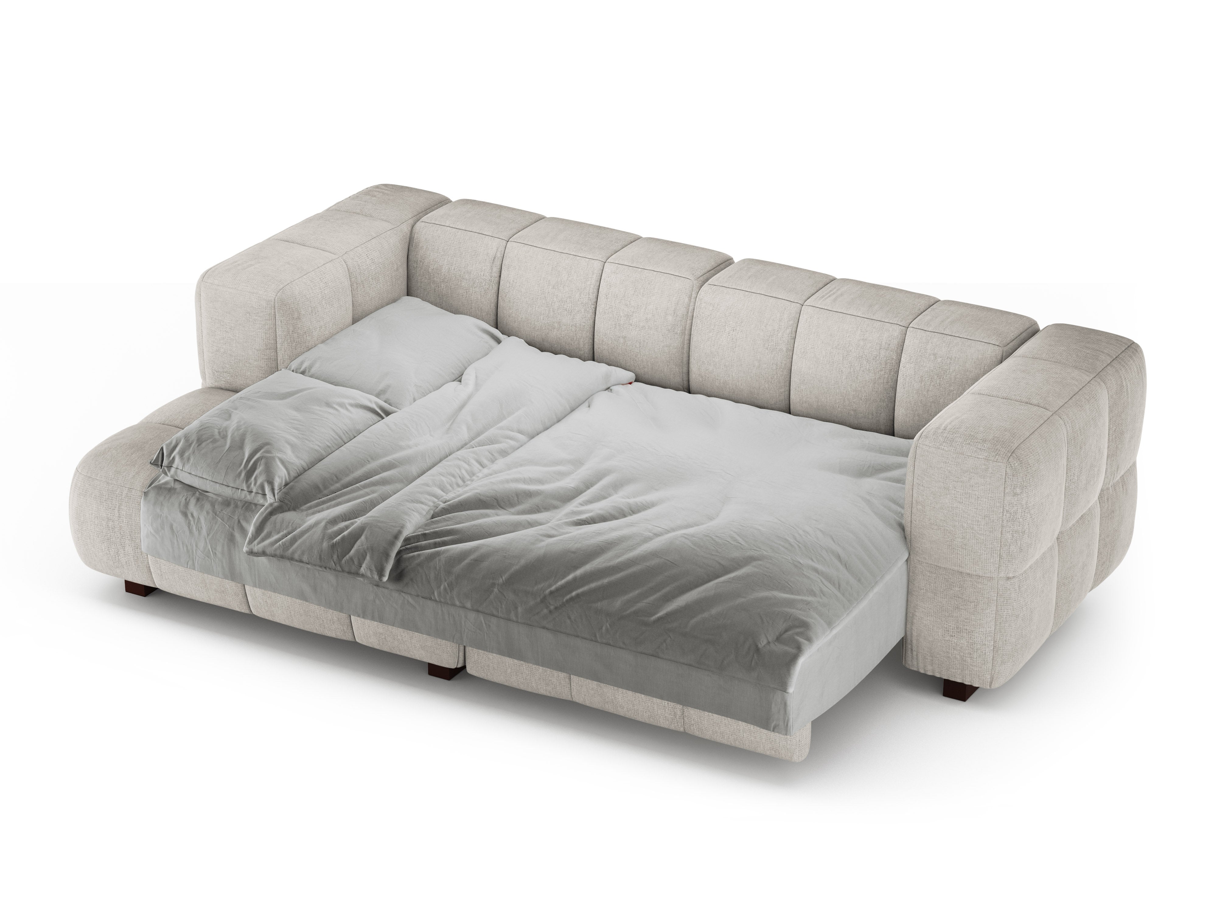 Ecksofa links mit Schlaffunktion PUMA beige