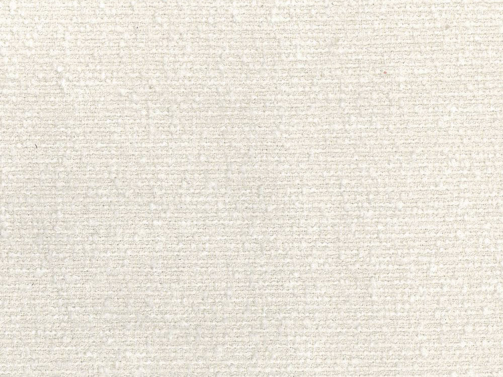 Ecksofa links mit Schlaffunktion MARTINA Elfenbein Boucle