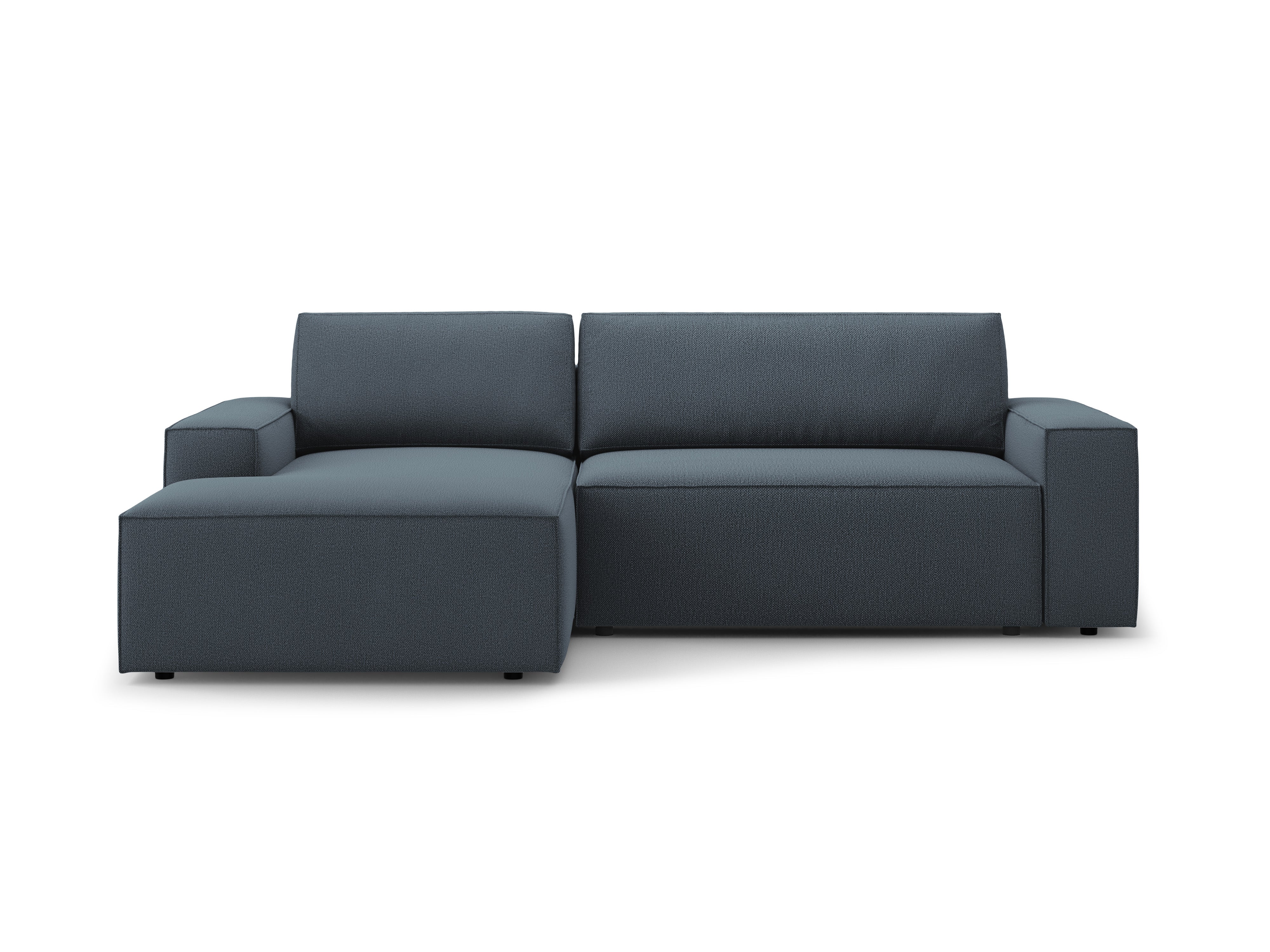Left-sided corner sofa bed JODIE blue