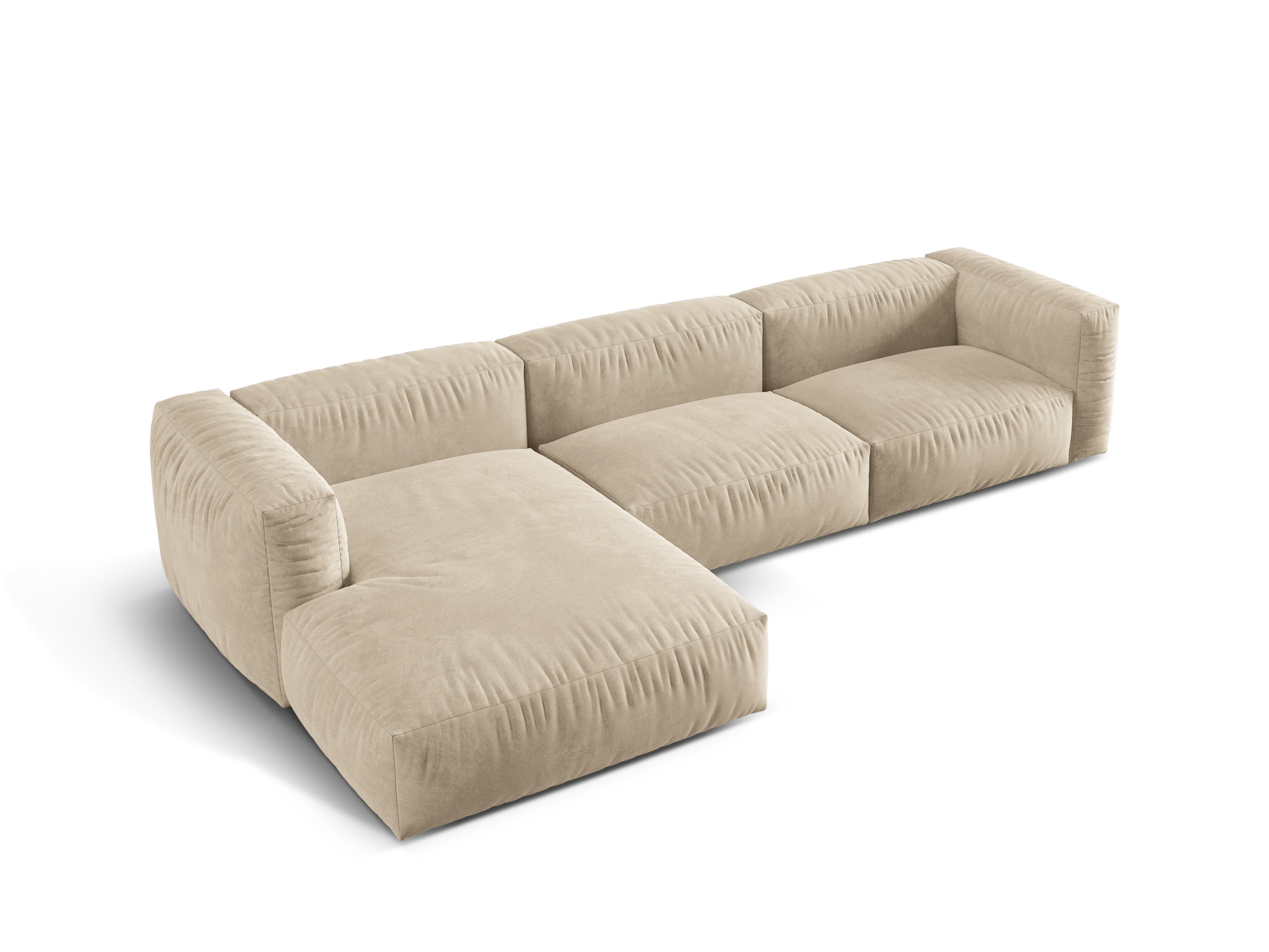 Leve Velode Ecke 3-Personen-Licht Beige Martin