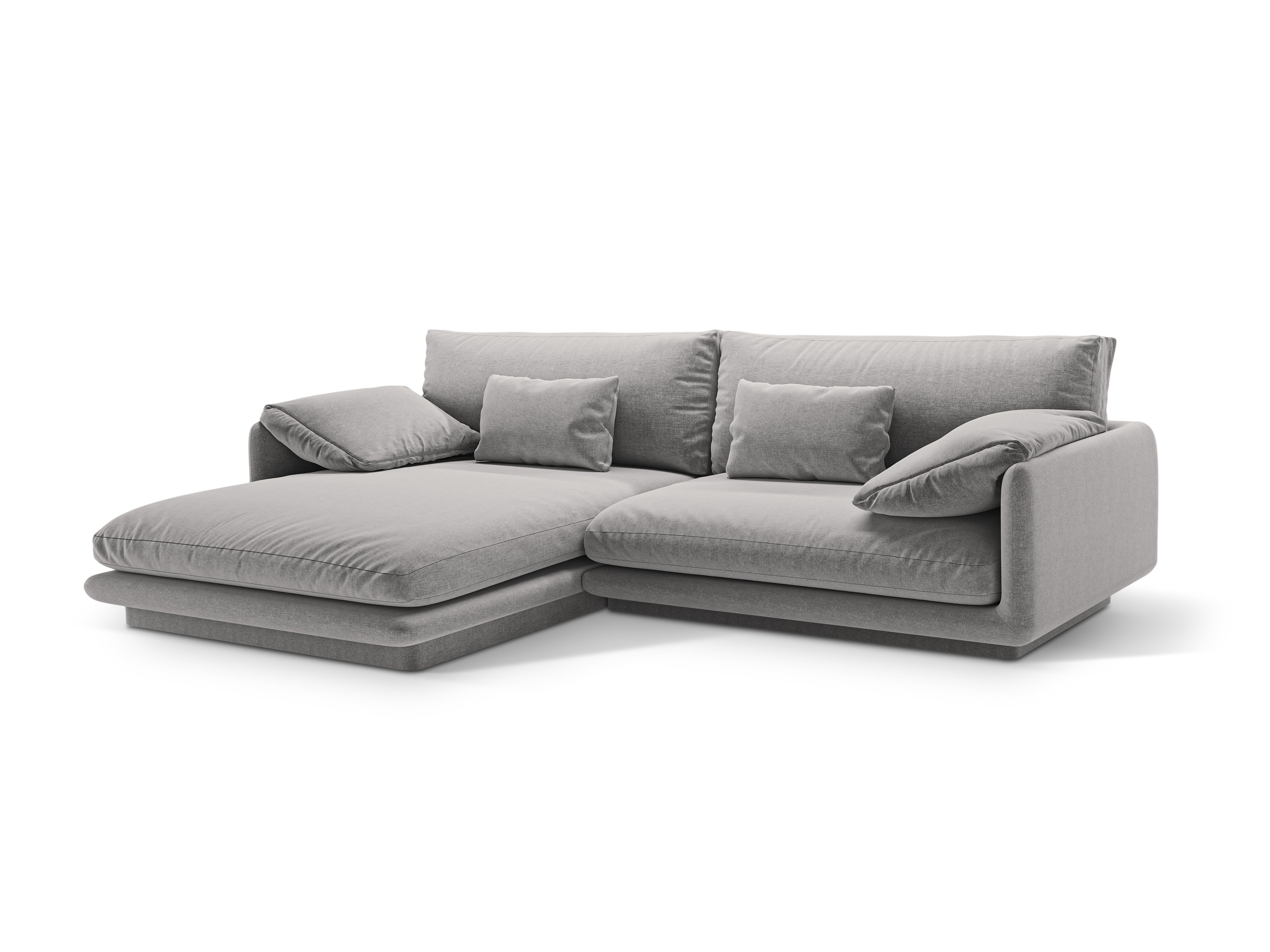 Left-handed 4-seater torino light gray