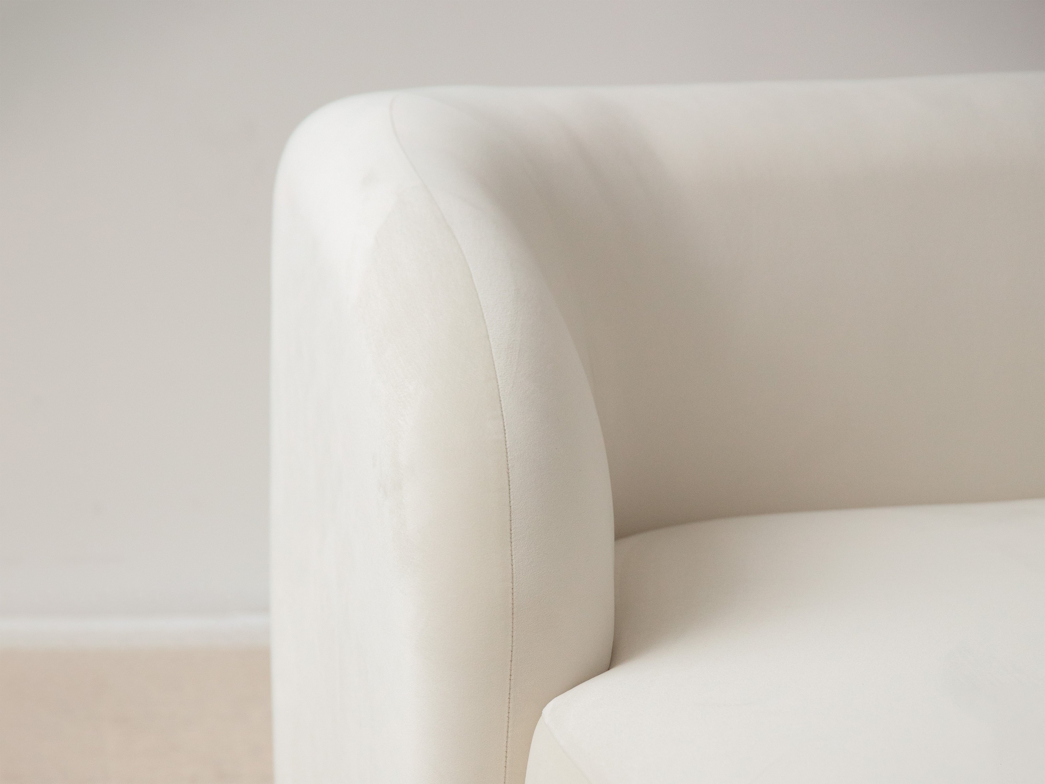 U-förmiger Ecksofa MILEY beige Chenille