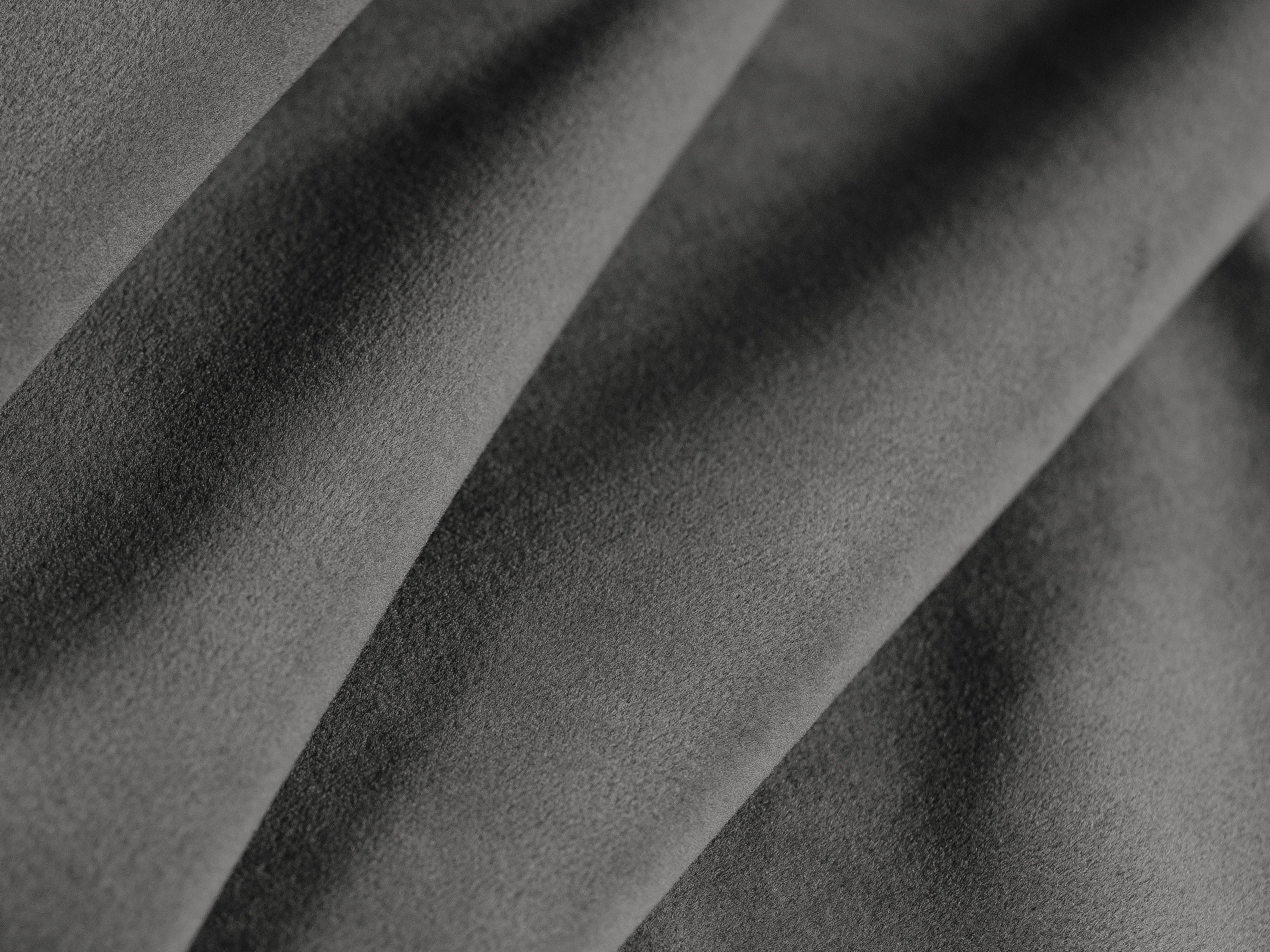 Right-facing velvet corner sofa for 4 people KATE dark gray