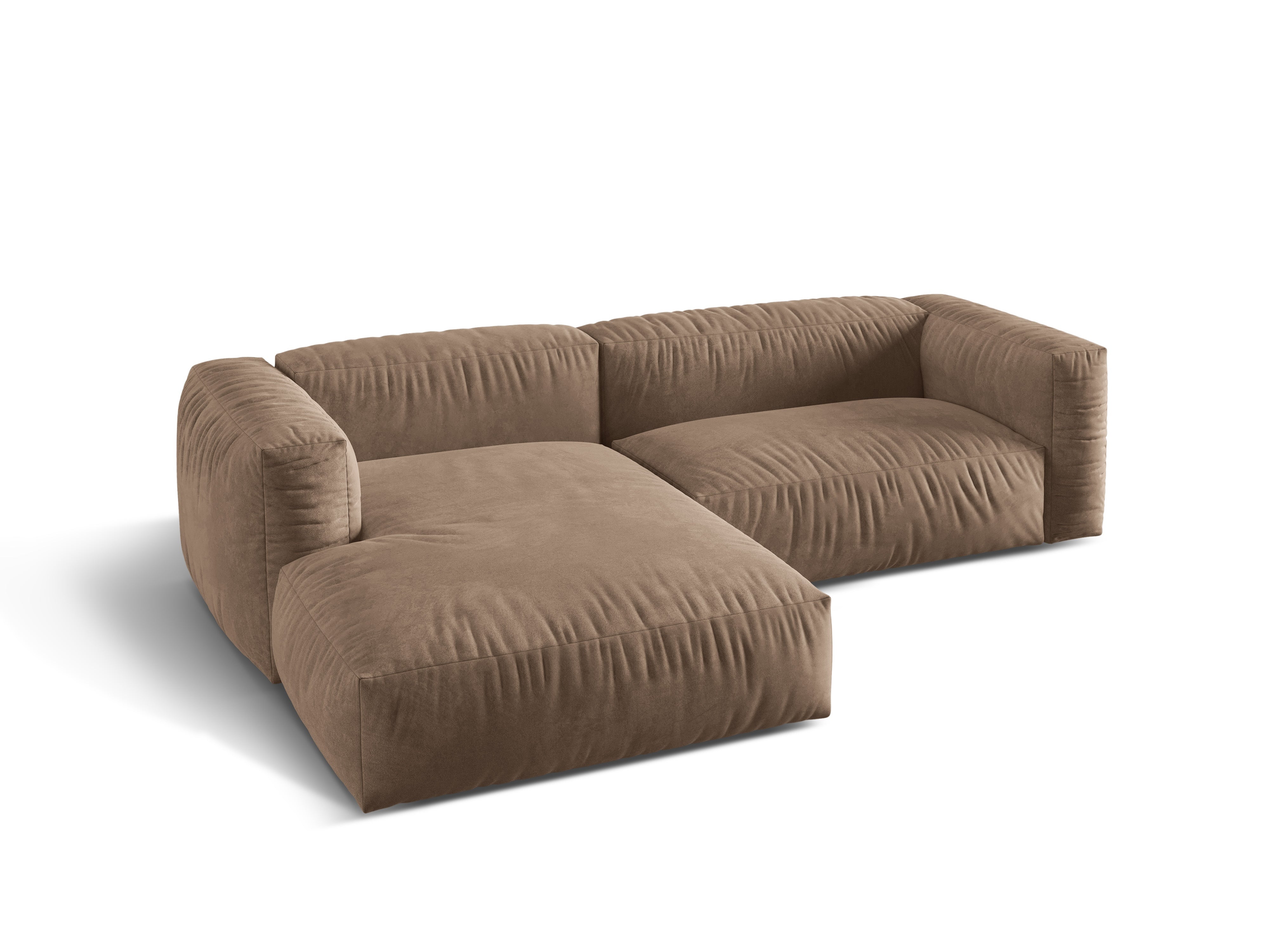 Links Velode Ecke 2-Sitzer Martina Dark-Tone