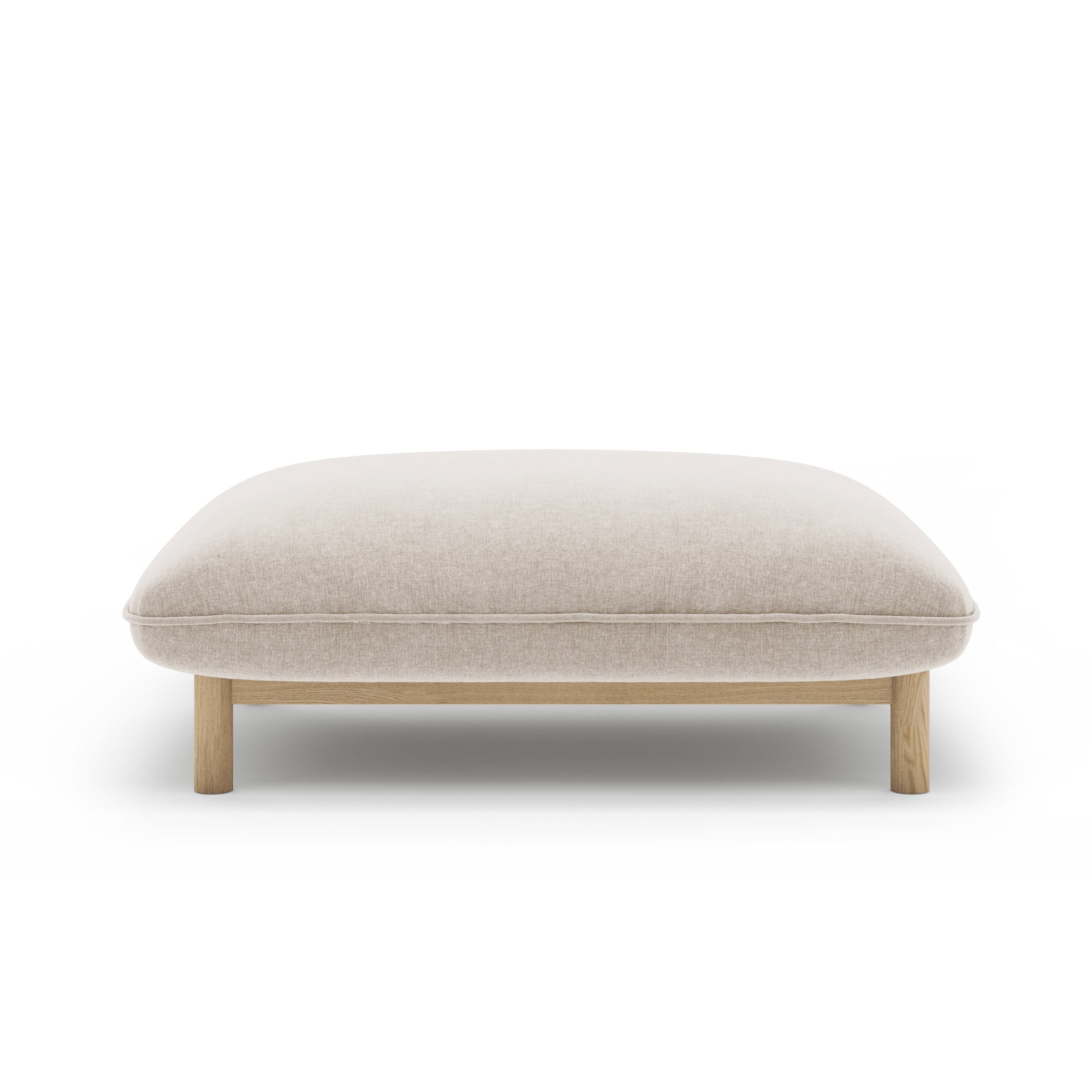 Puf ADA hellbeige Chenille