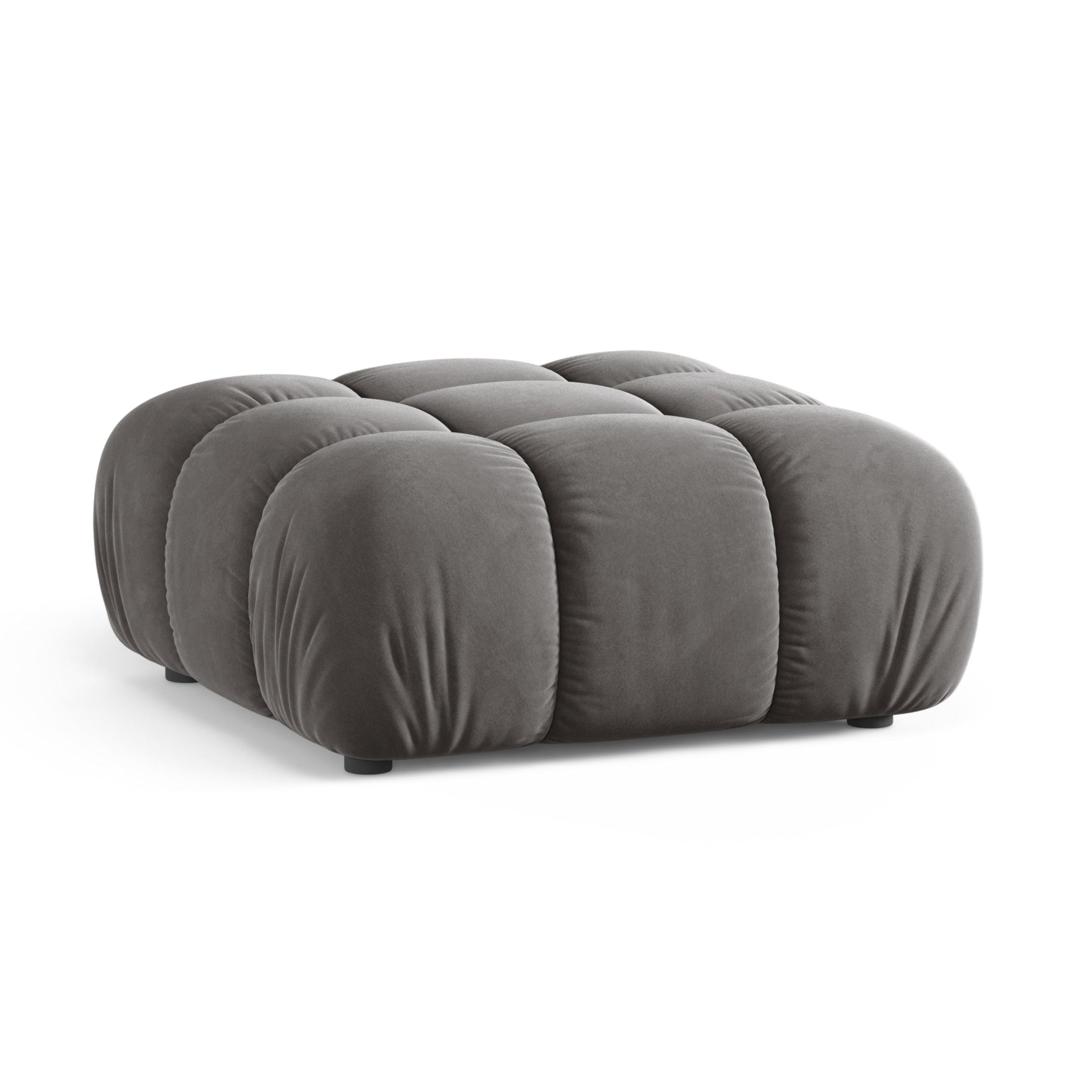 Puff / Samtmodul BELLIS grau