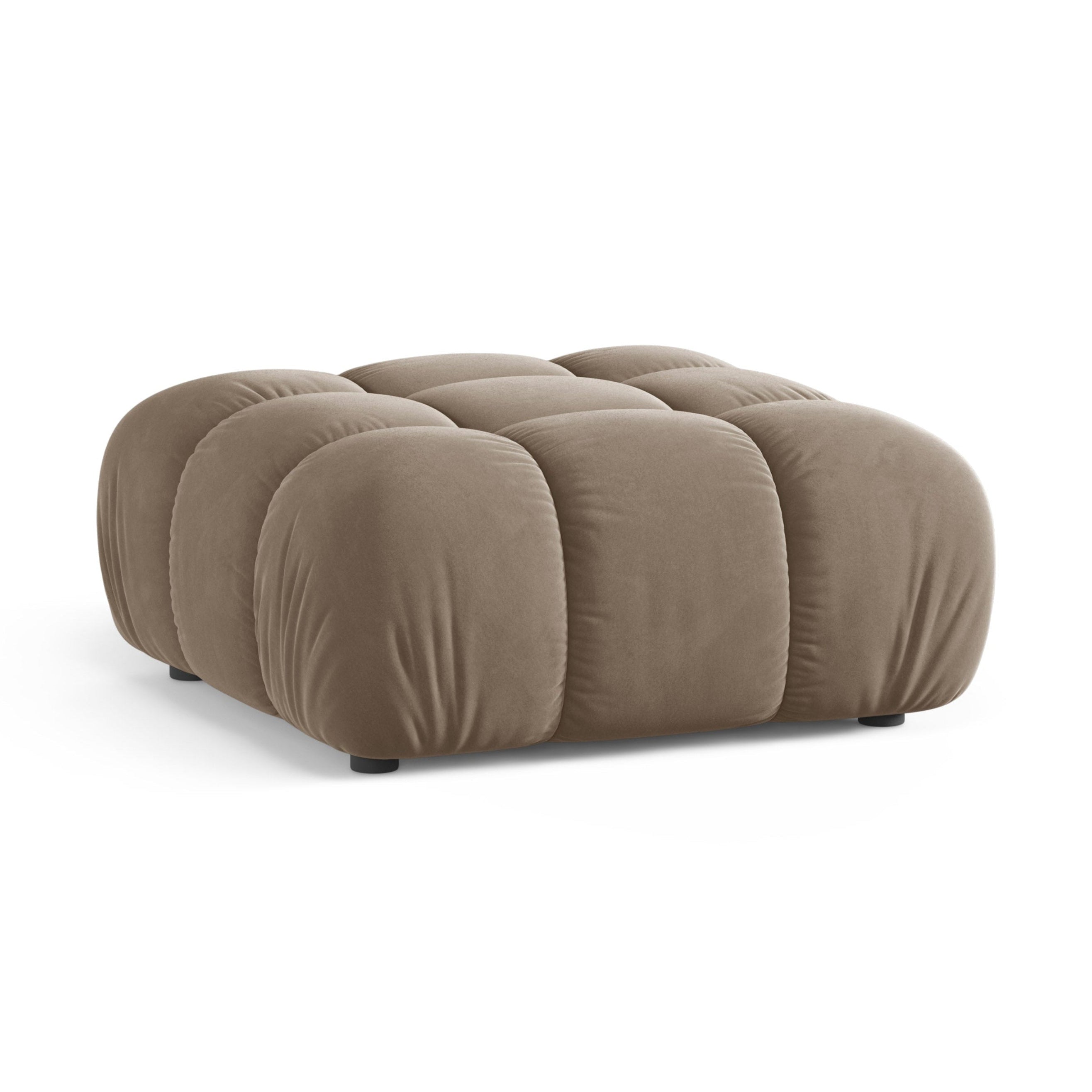 Puff / Samtmodul BELLIS Cappuccino