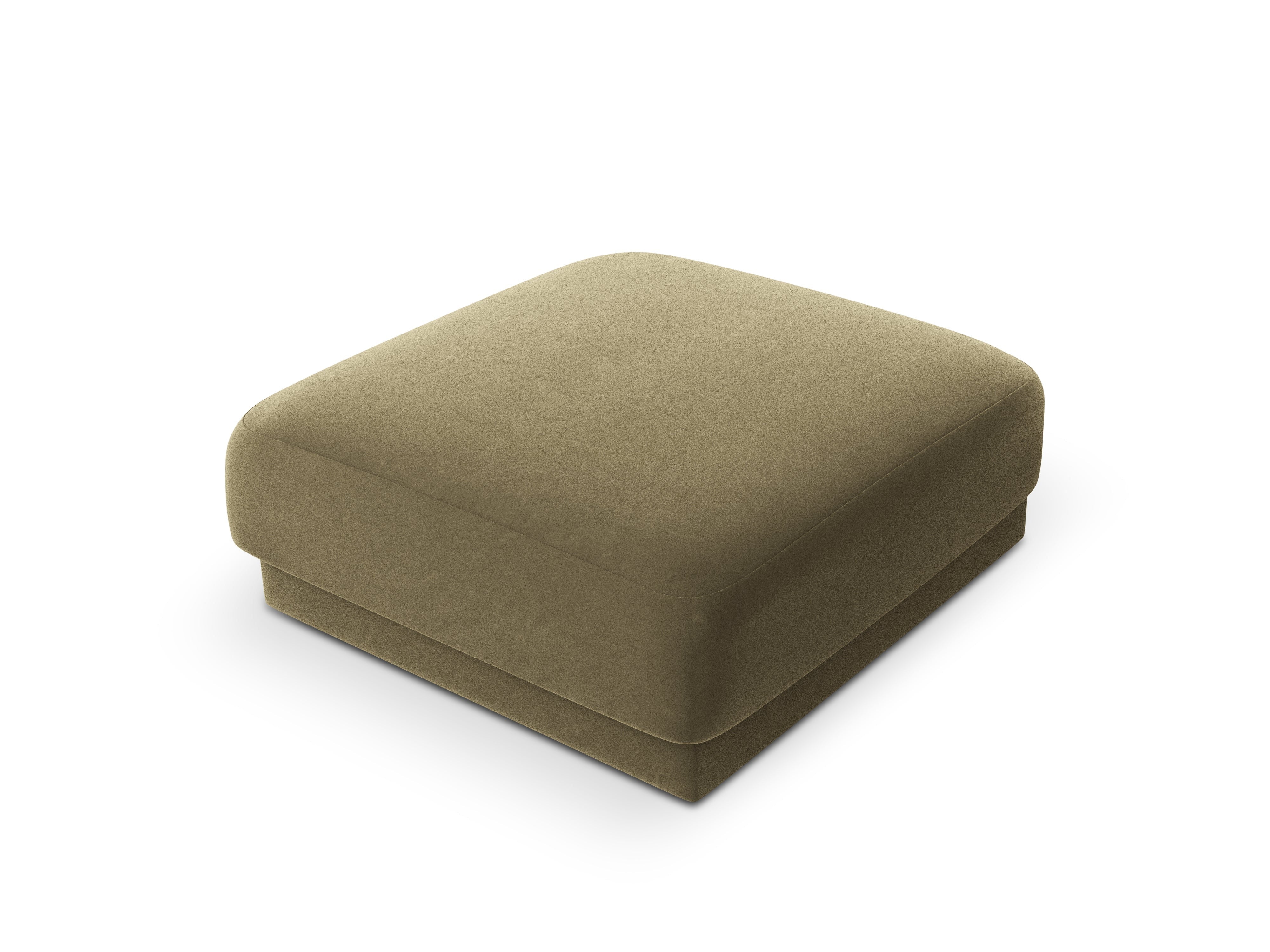 Puf aksamitny MILEY zielony Micadoni    Eye on Design