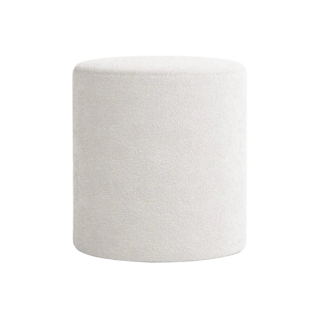 Puf DIA biały boucle – Micadoni