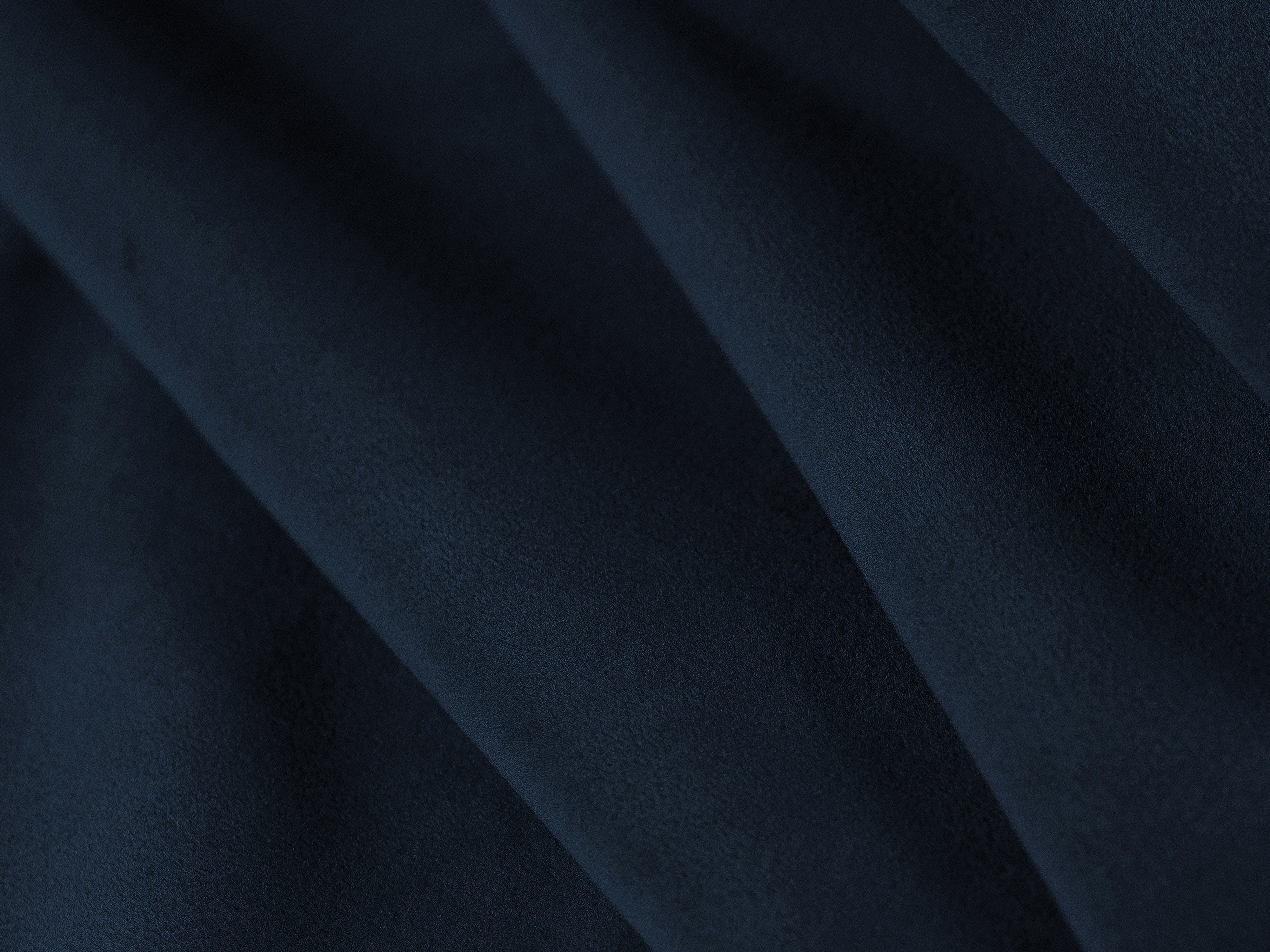Right-facing velvet corner sofa ADA royal blue