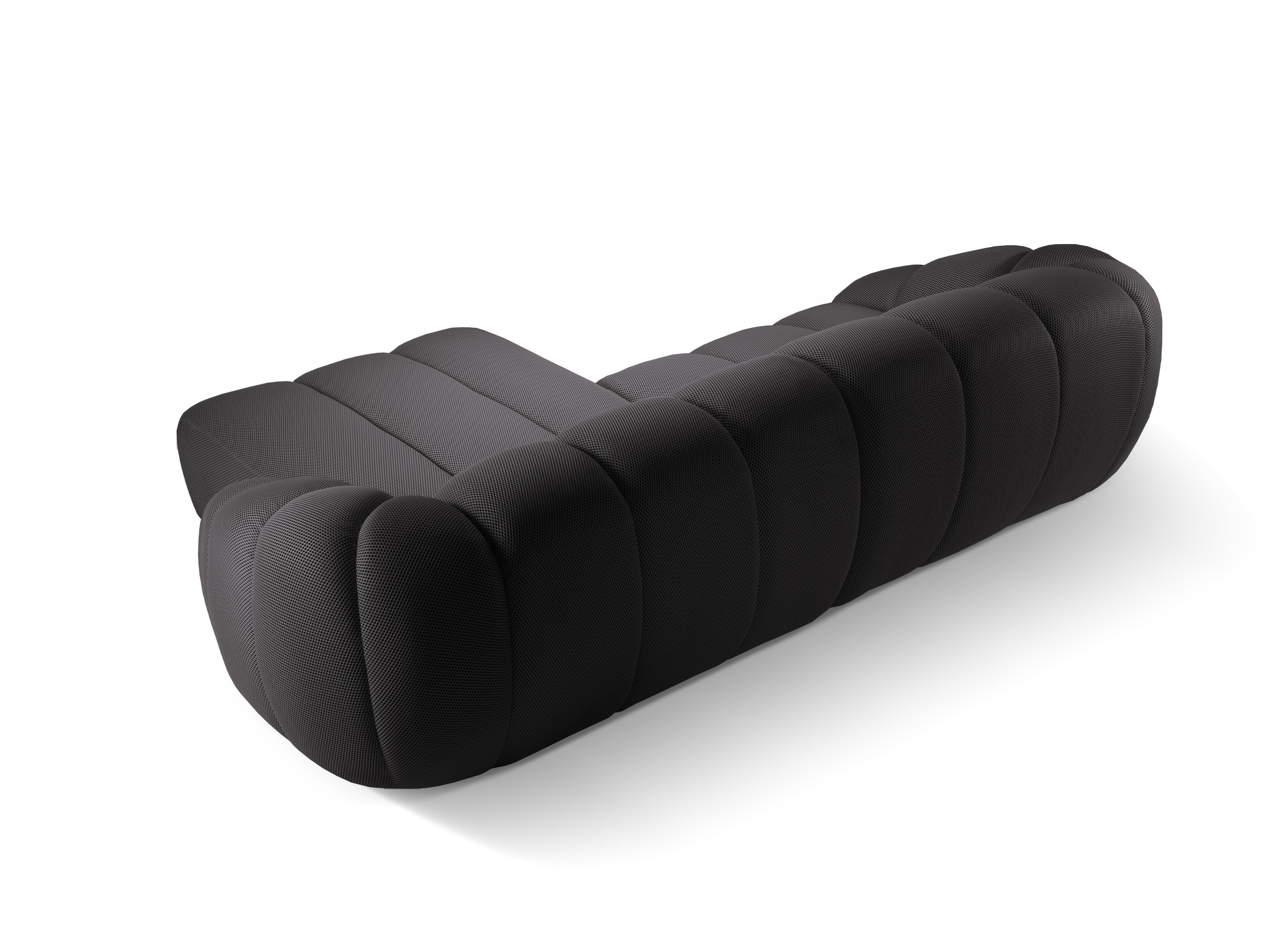 Ecksofa für 4 Personen rechtsseitig DIANA espresso